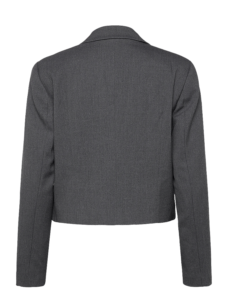 Copenhagen Muse - CMTAILOR-BLAZER - korte blazere - med. grey melange - 1