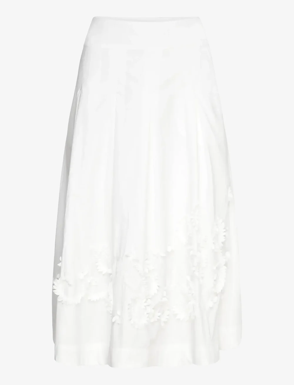 Copenhagen Muse - CMVATAN-SKIRT - maxi röcke - bright white - 0