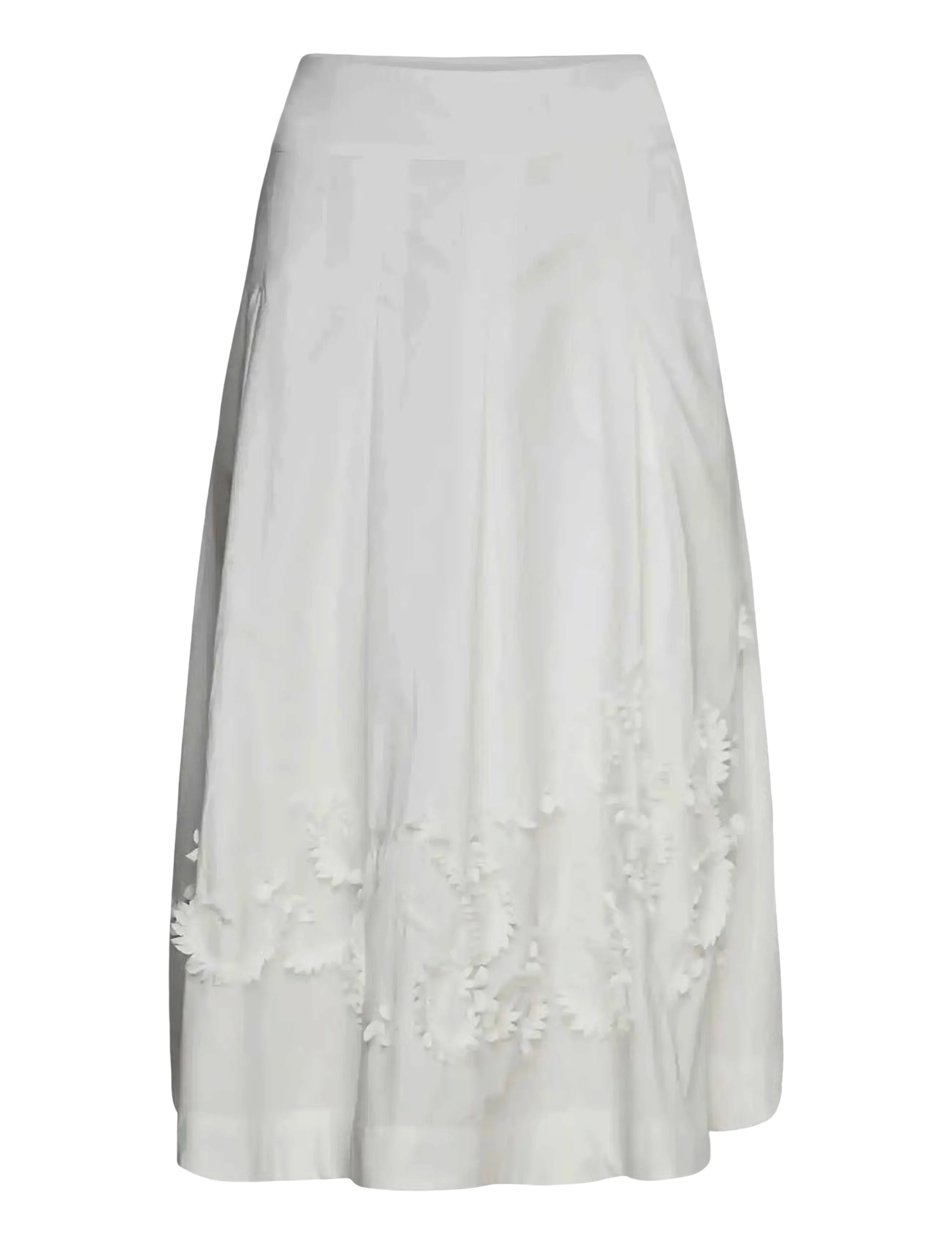 Copenhagen Muse CMVATAN-SKIRT - Maxi Röcke - BRIGHT WHITE / white