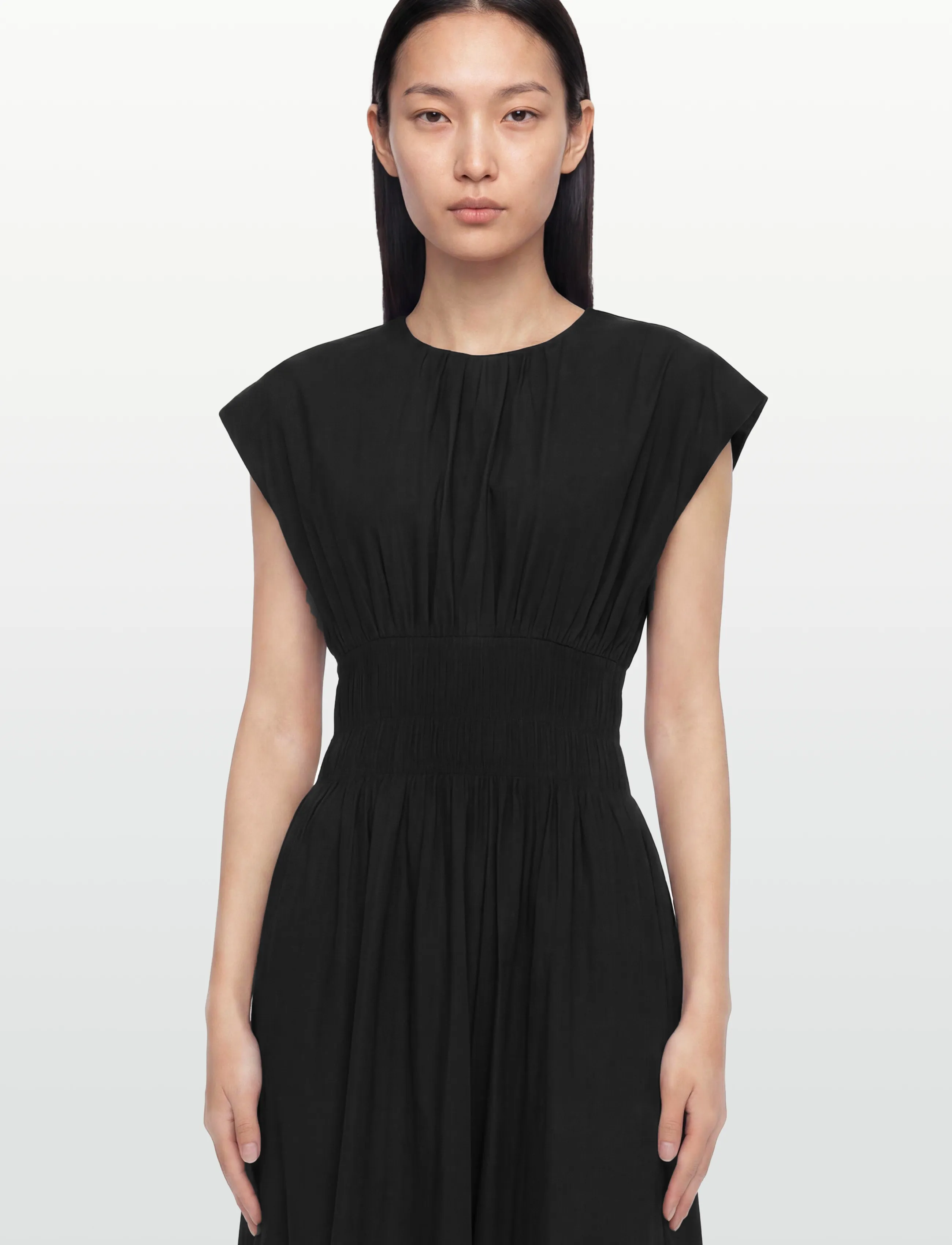 Copenhagen Muse - CMCRIPS-DRESS - robes d'été - black - 3