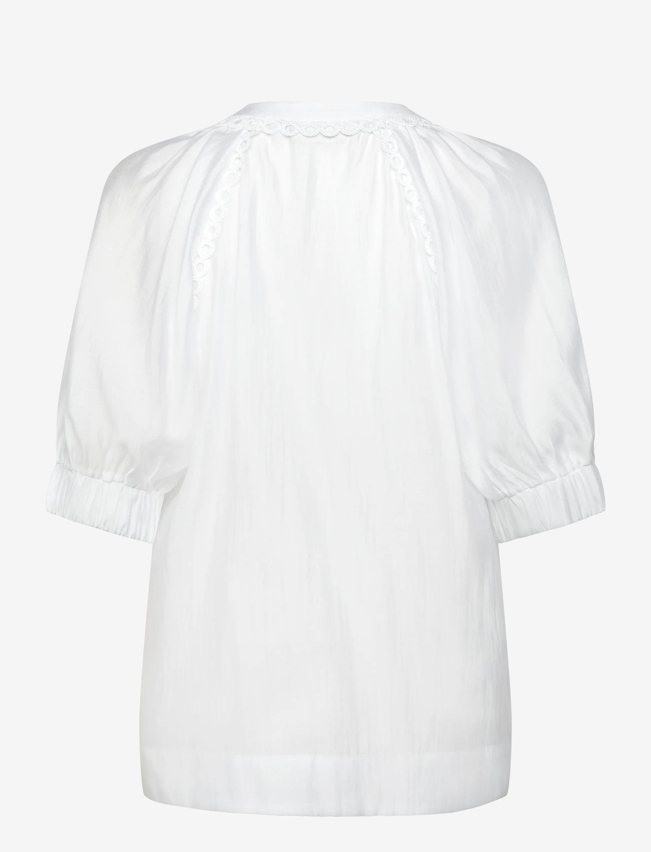 Copenhagen Muse - CMMOLLY-SHIRT - lühikeste varrukatega pluusid - bright white - 1