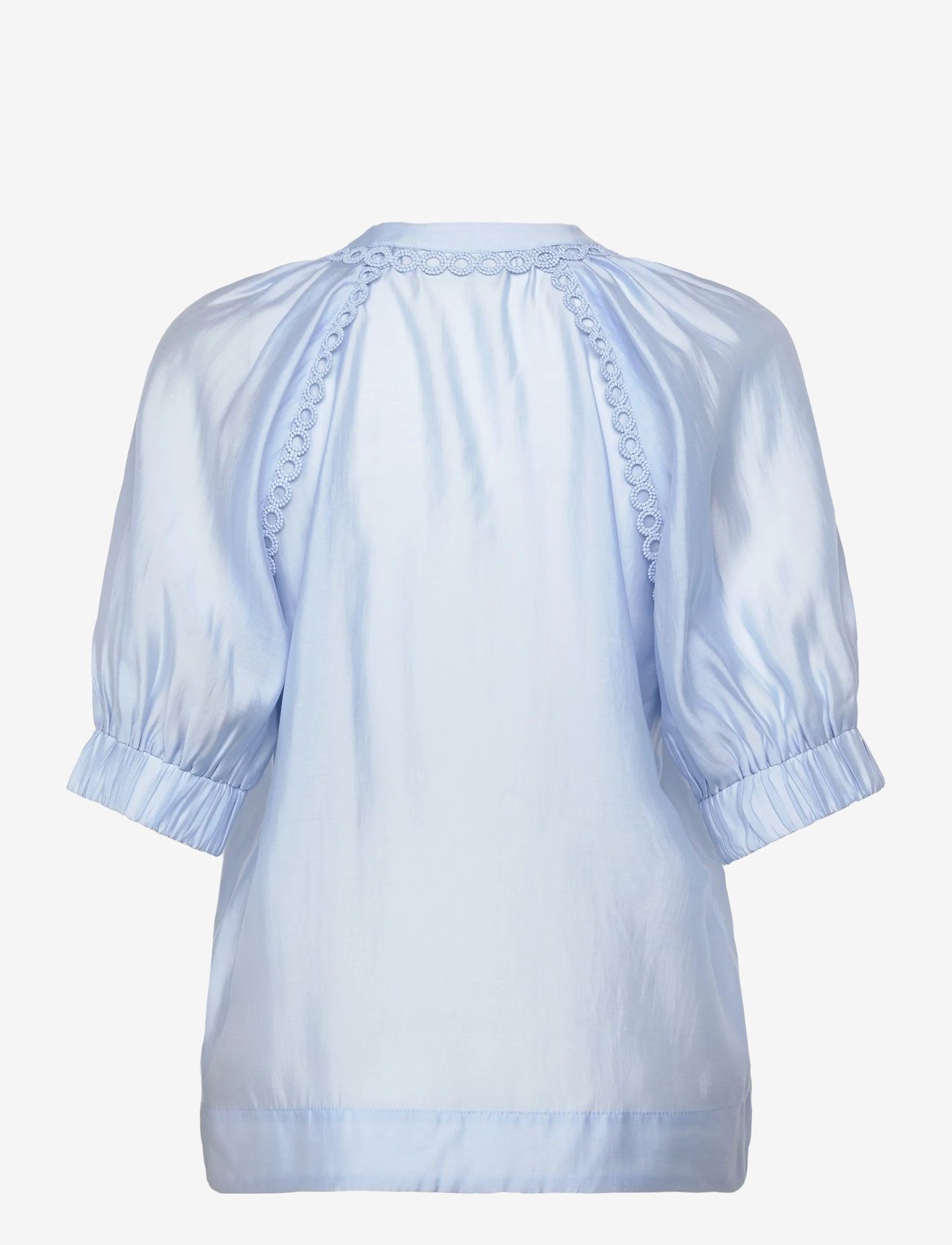 Copenhagen Muse - CMMOLLY-SHIRT - kortärmade blusar - cashmere blue - 2