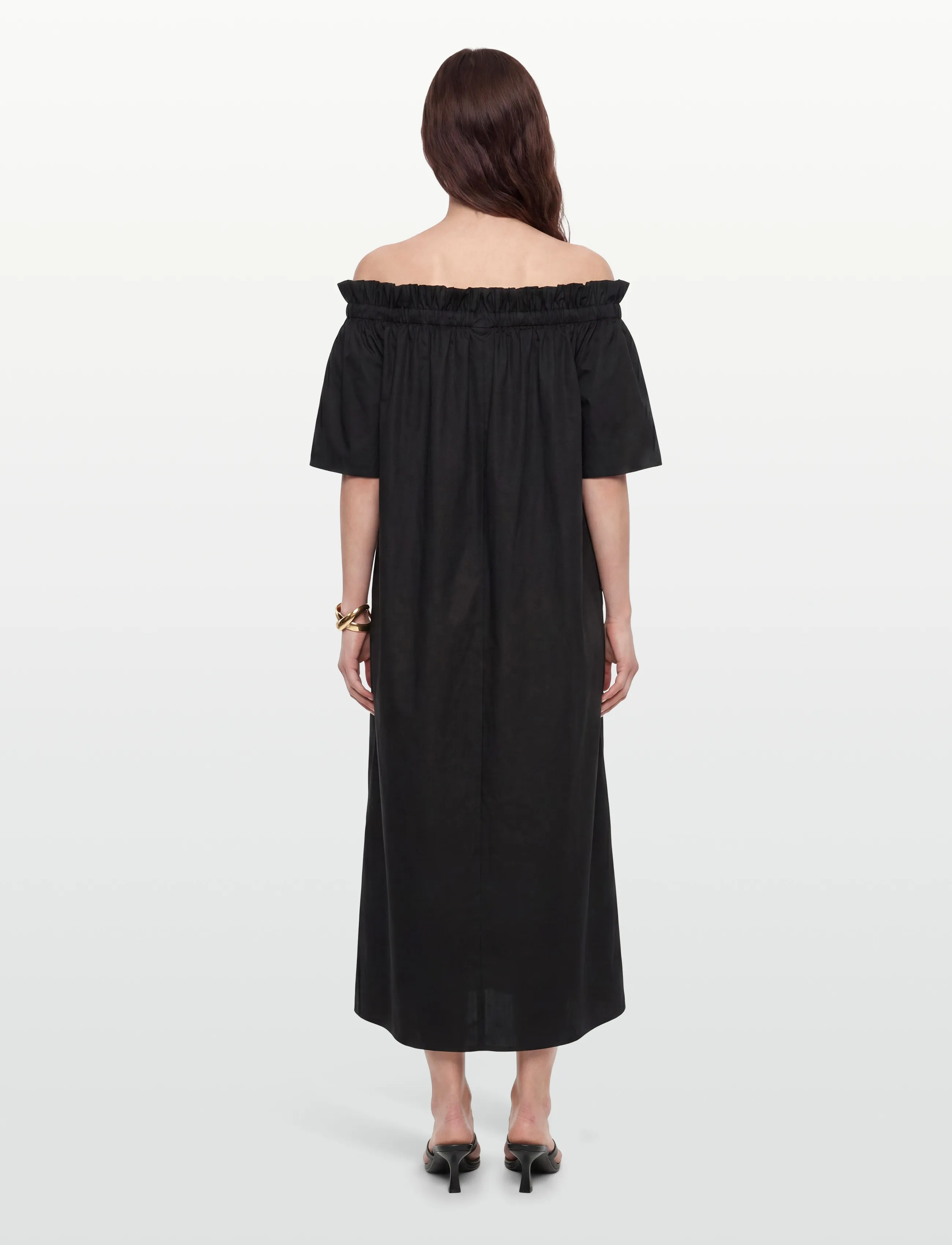 Copenhagen Muse - CMSHIRLEY-DRESS - vidutinio ilgio suknelės - black - 4
