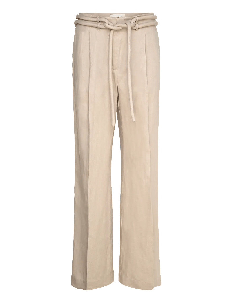 Copenhagen Muse - CMNATULI-PANTS - linased püksid - oyster gray - 0