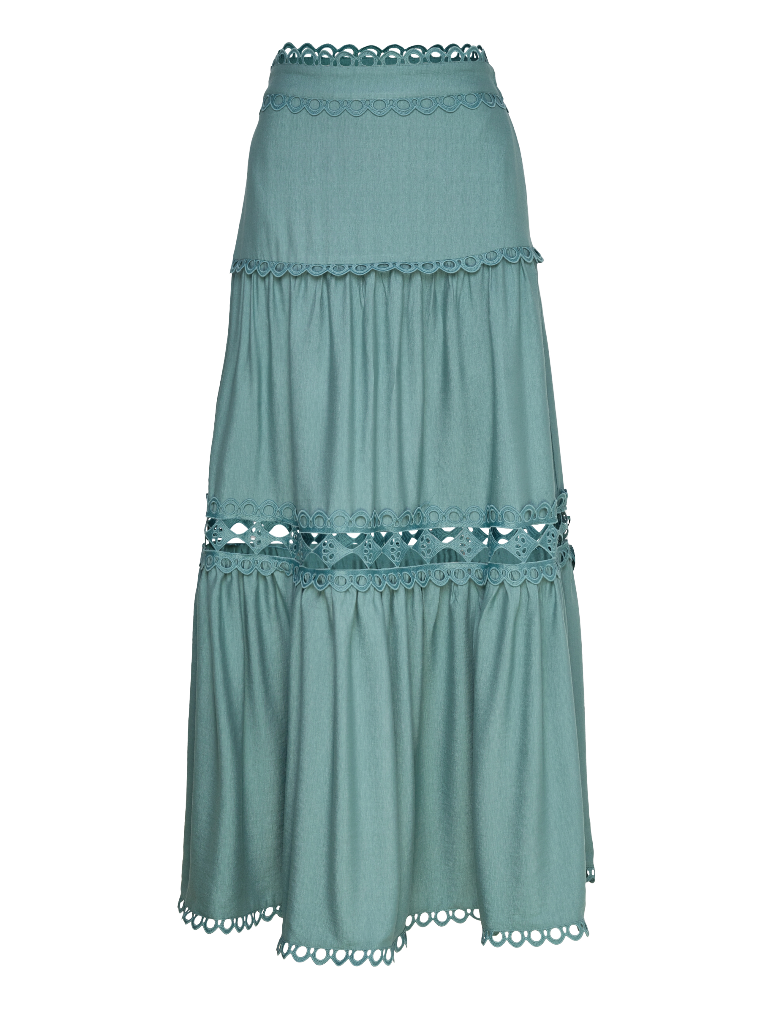 Copenhagen Muse CMASLEAH-SKIRT - Maxi nederdele - ARCTIC / blue