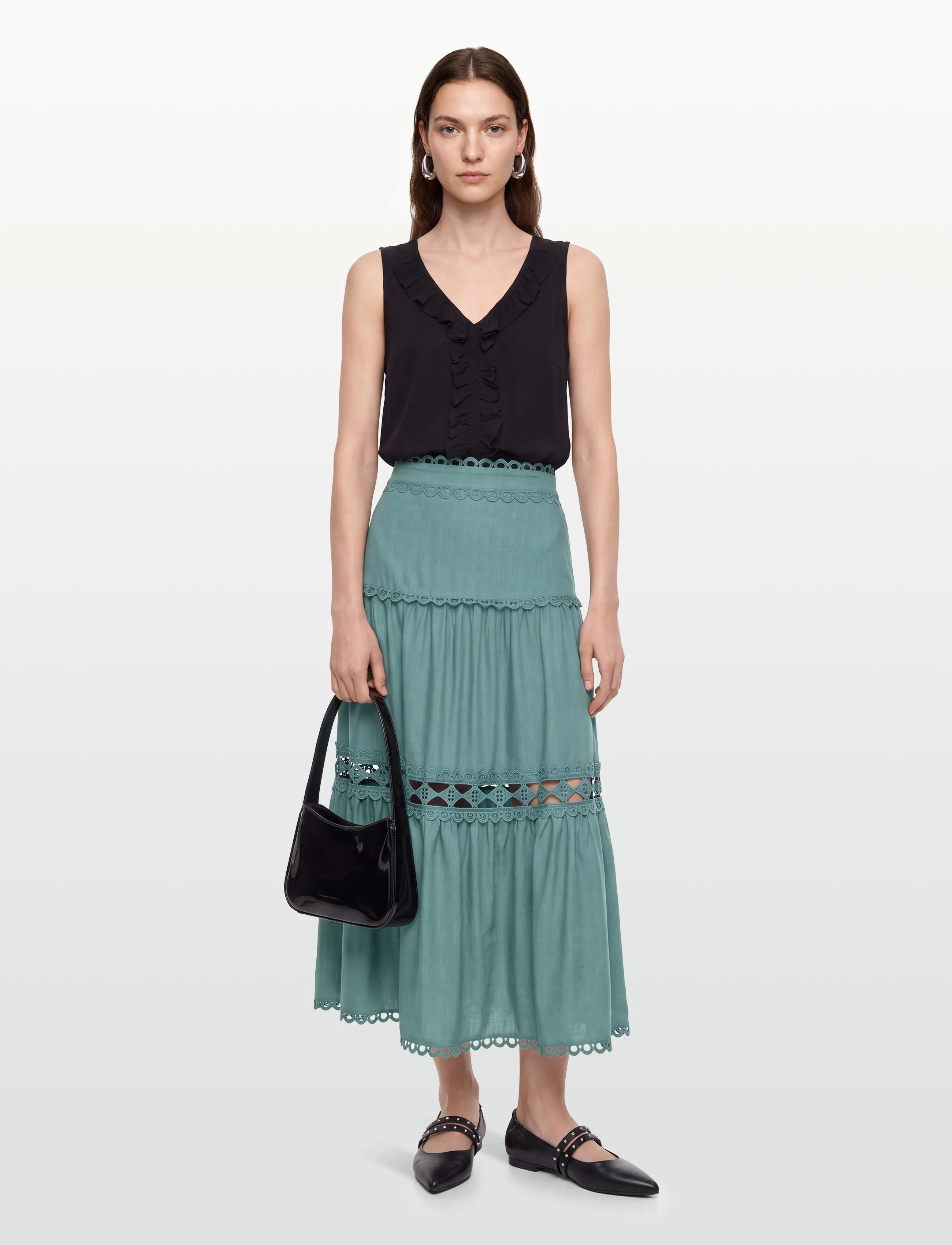 Copenhagen Muse - CMASLEAH-SKIRT - maxikjolar - arctic - 0