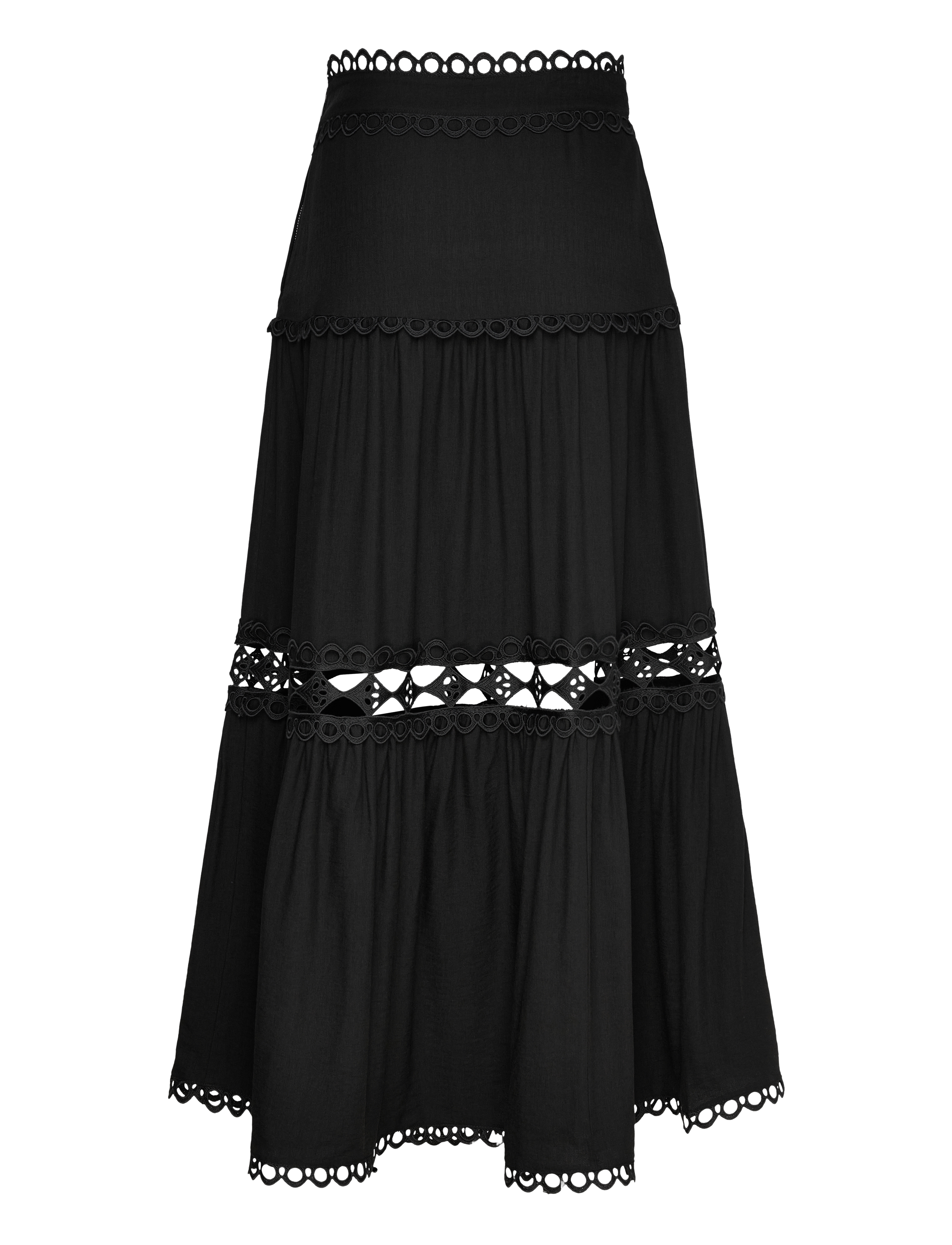 Copenhagen Muse - CMASLEAH-SKIRT - maxi nederdele - black - 1