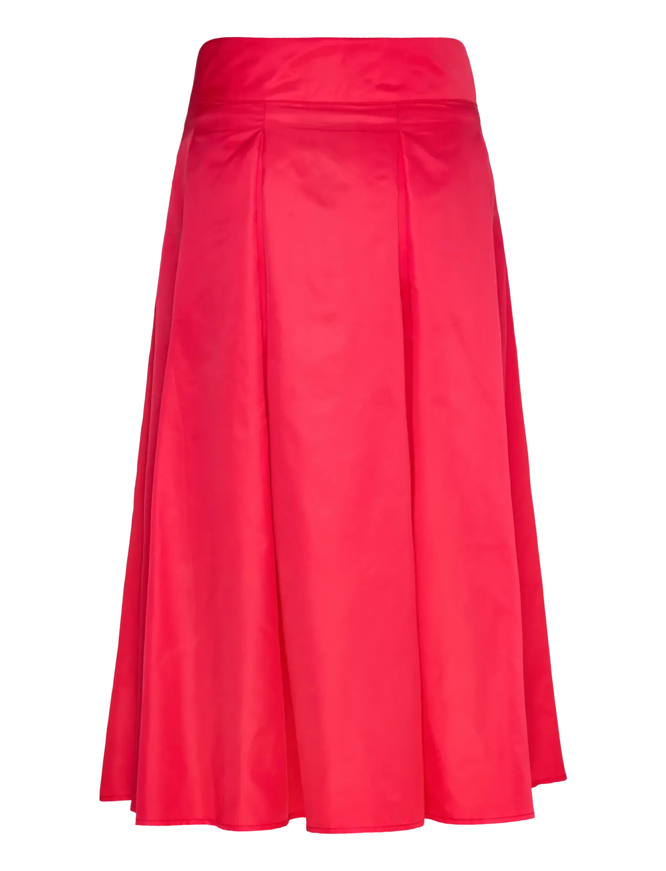 Copenhagen Muse - CMSIMI-SKIRT is a skirt in a premium material. The skirt has a large side zip fa - tomato - 1