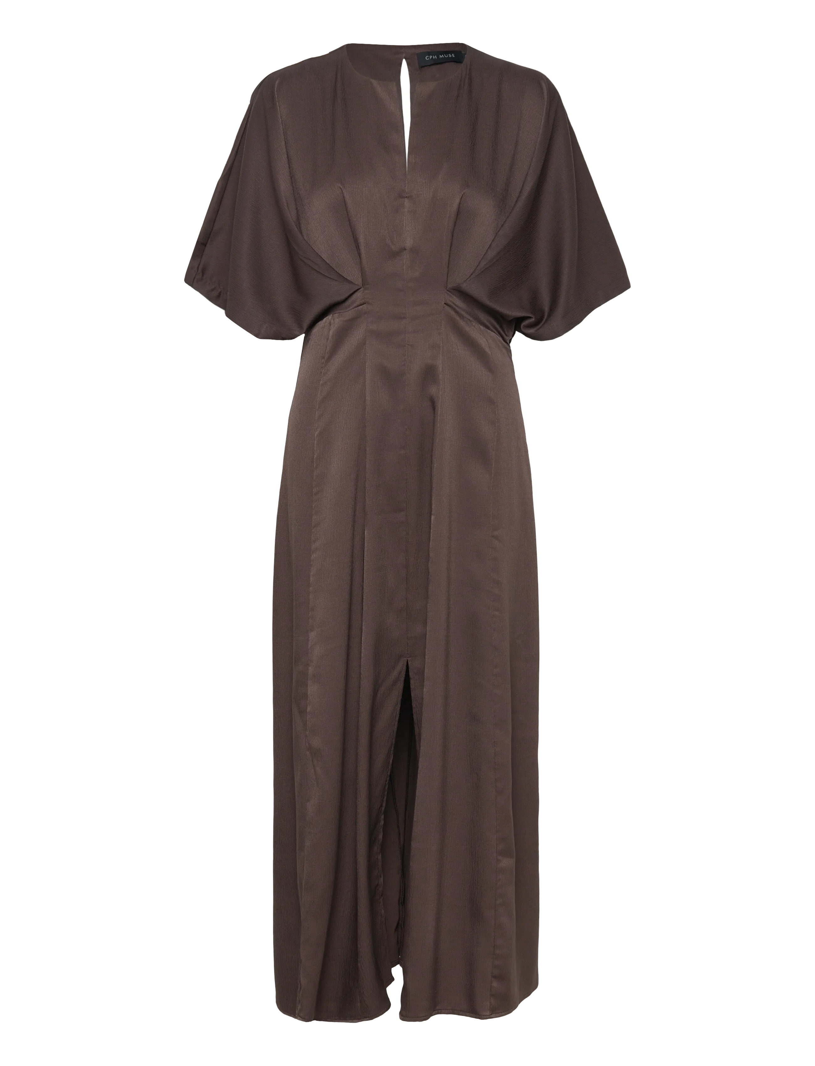Copenhagen Muse CMVIANNA-DRESS - Kleider - MULCH / brown