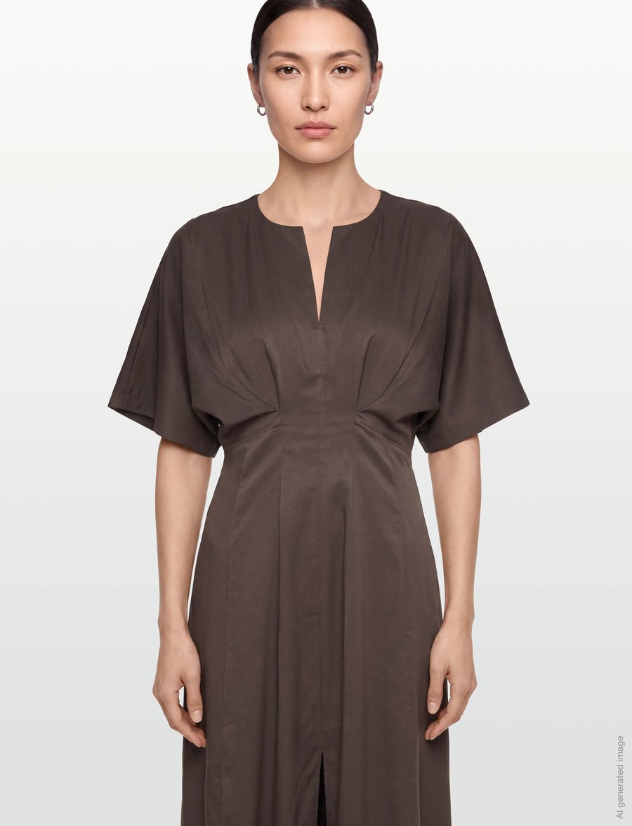 Copenhagen Muse - CMVIANNA-DRESS - sommerkjoler - mulch - 3