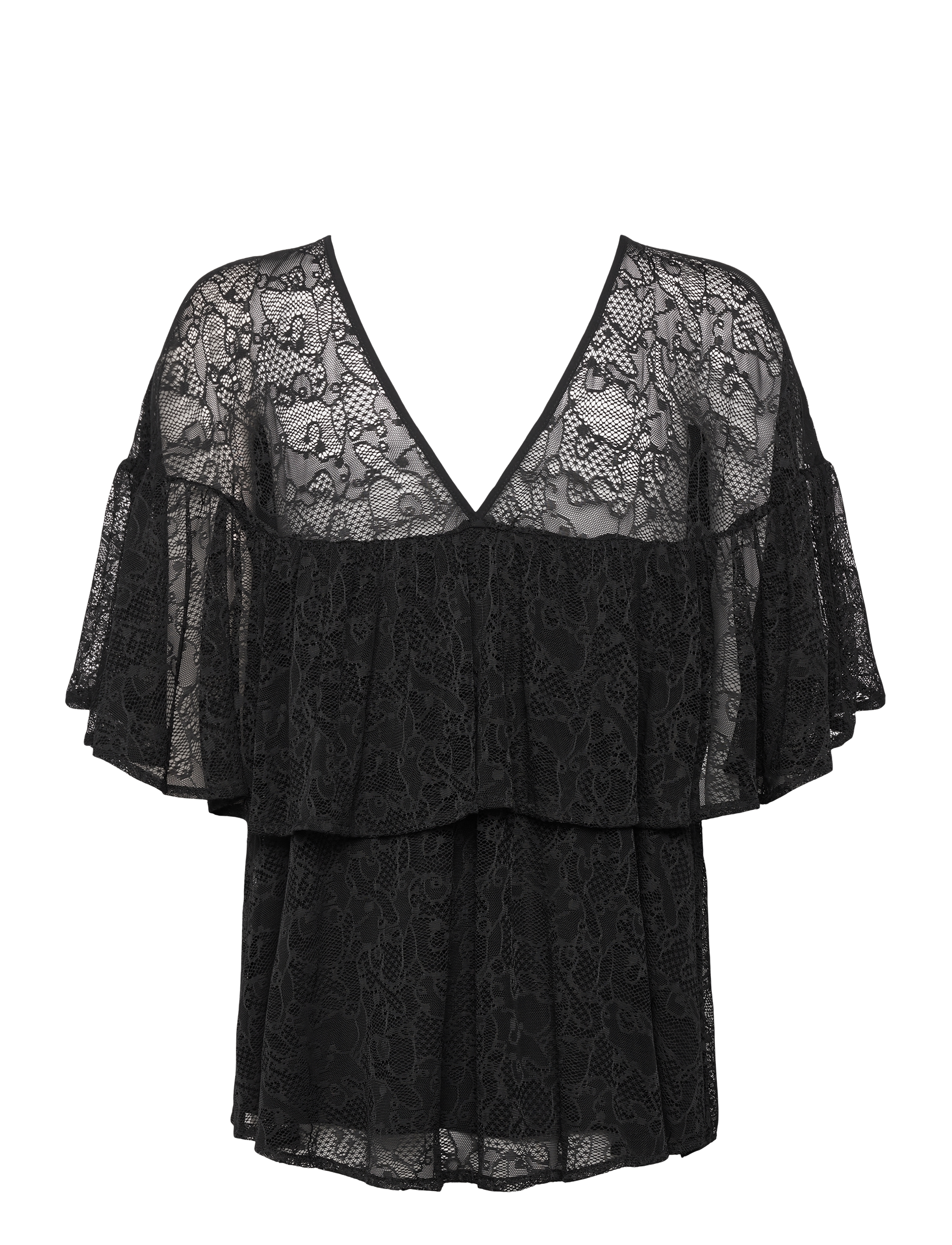 Copenhagen Muse - CMEA-BLOUSE - blouses à manches courtes - black - 1