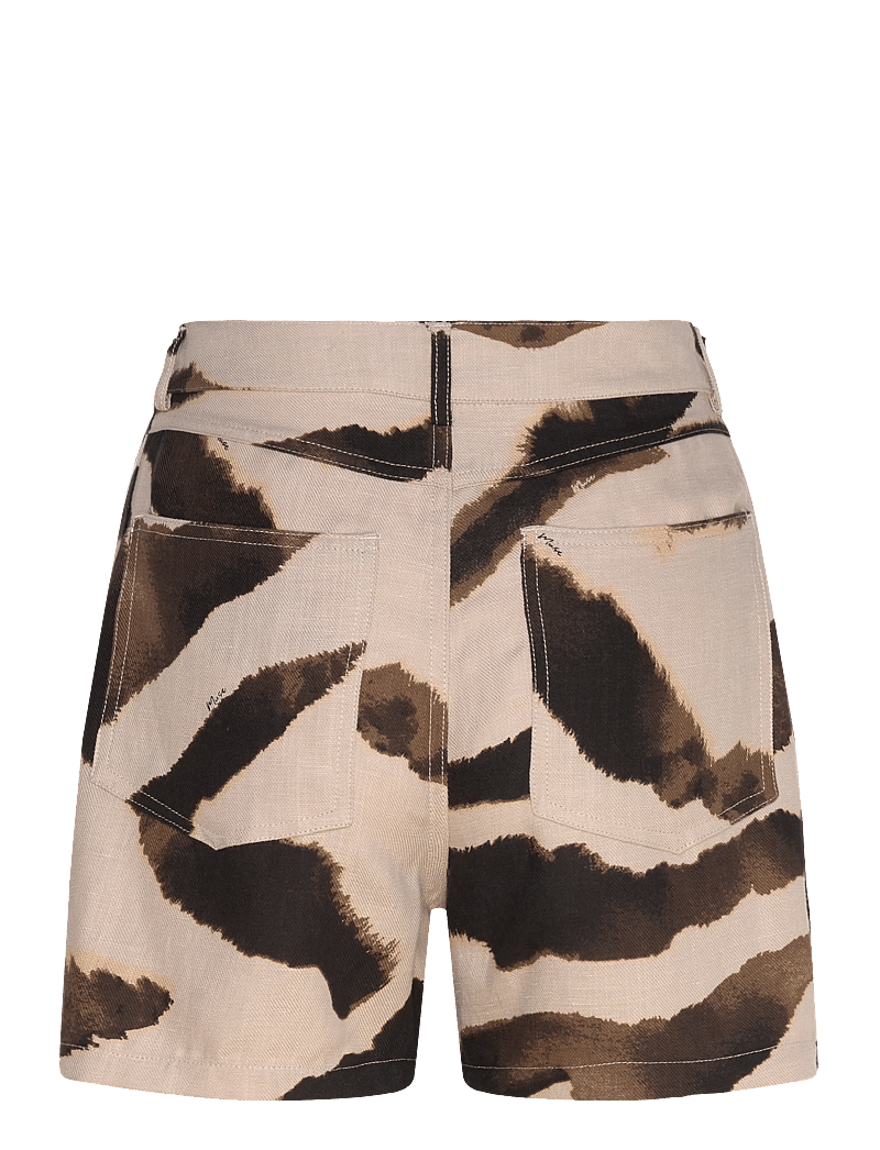 Copenhagen Muse - CMNATULI-SHORTS - casual shorts - peyote w. black - 1