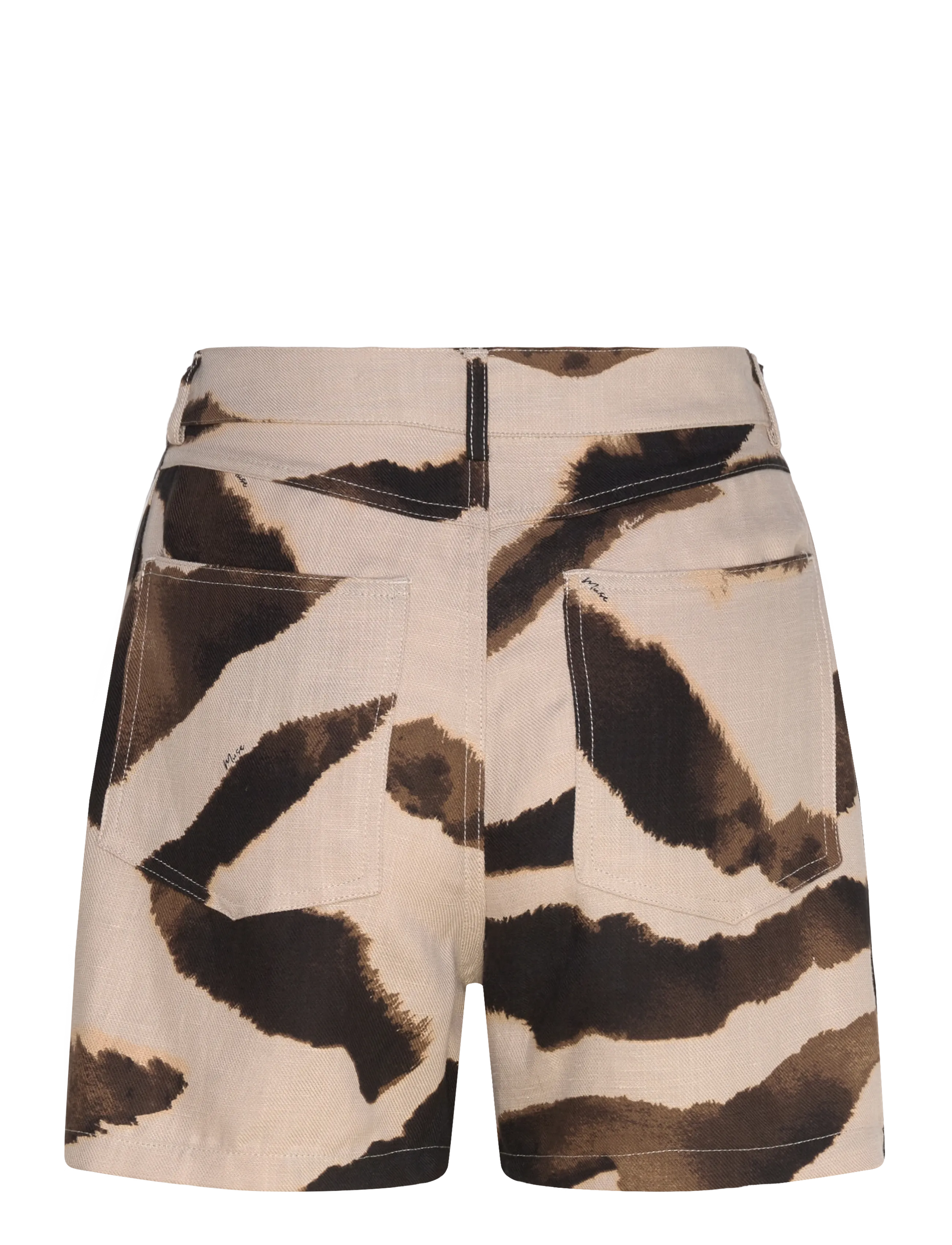 Copenhagen Muse - CMNATULI-SHORTS - hørshorts - peyote w. black - 1