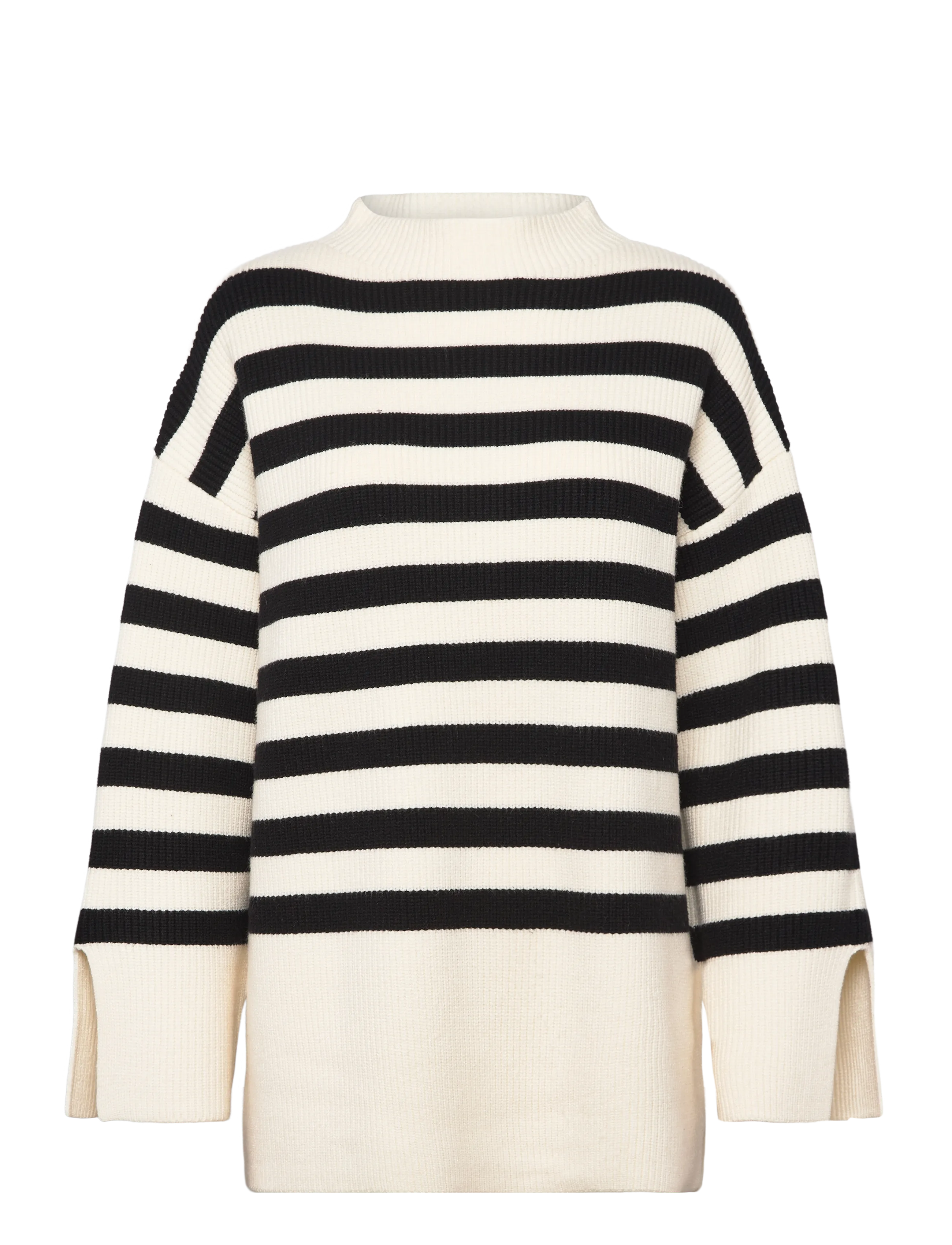 Copenhagen Muse CMCOLIN-PULLOVER - Transitional Layering - JET STREAM W. BLACK / cream
