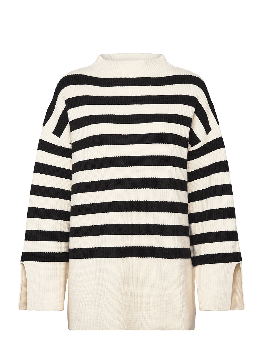 Copenhagen Muse - CMCOLIN-PULLOVER - pullover - jet stream w. black - 0