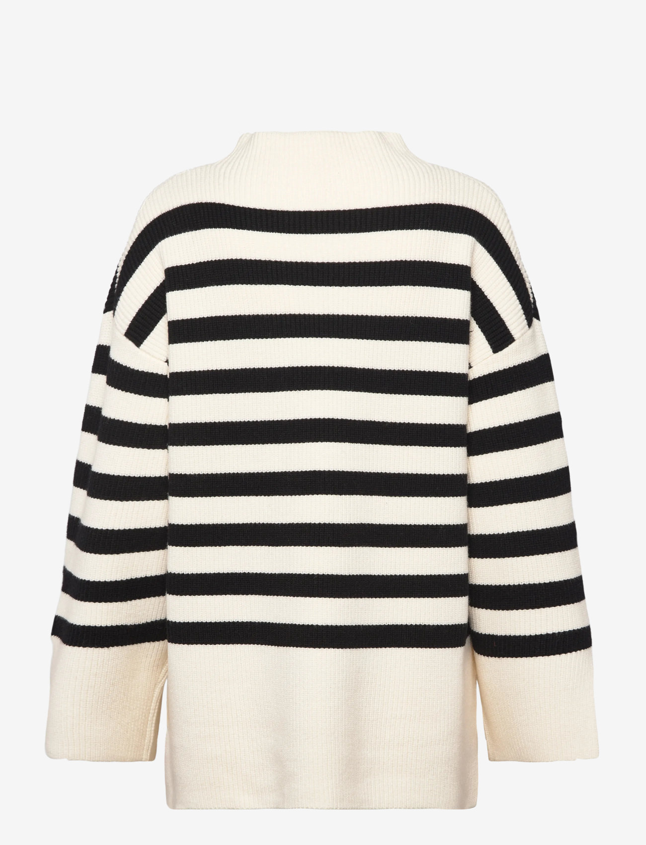 Copenhagen Muse - CMCOLIN-PULLOVER - stickade tröjor - jet stream w. black - 1