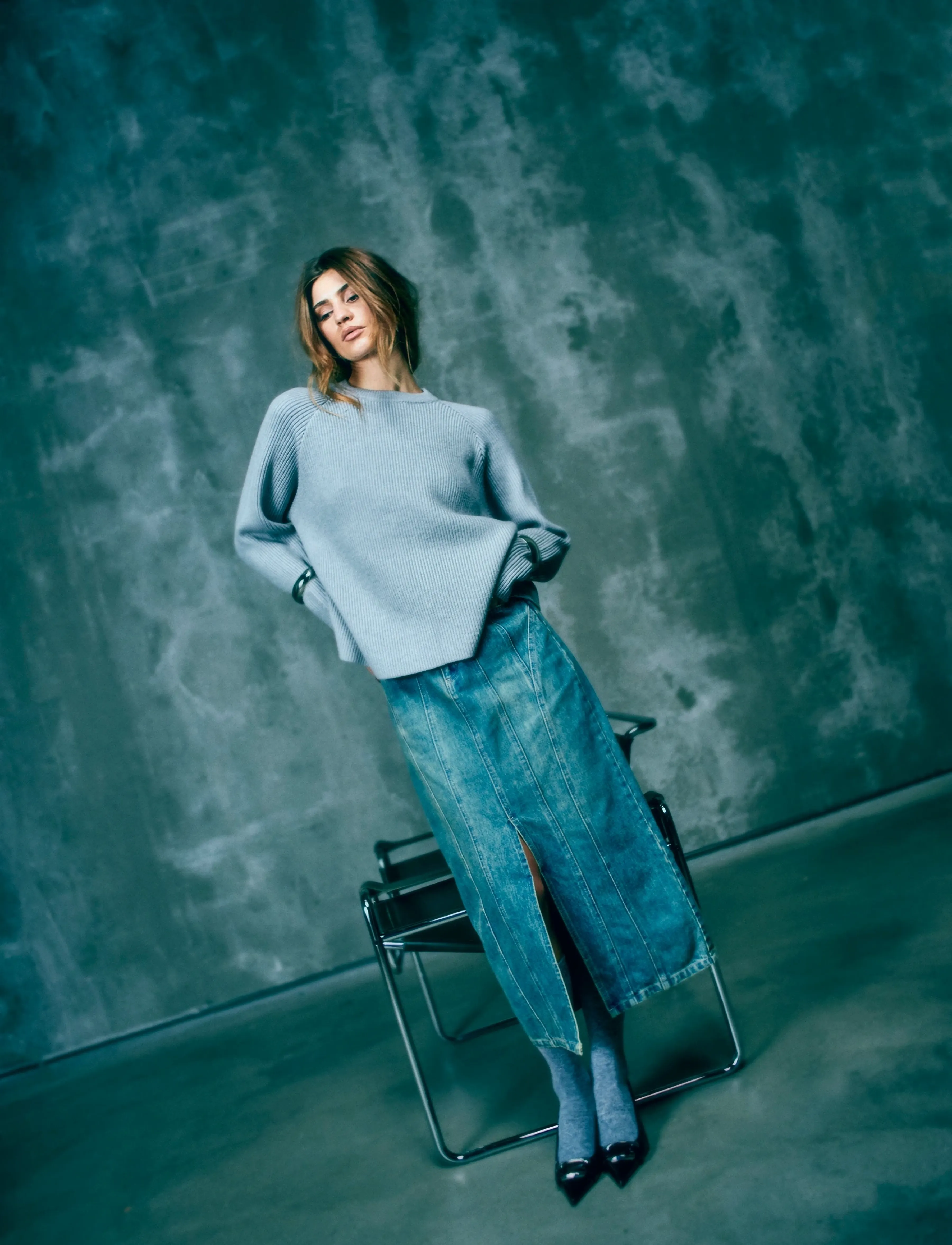 Copenhagen Muse - CMCOLIN-PULLOVER - džemperi - light grey melange - 3