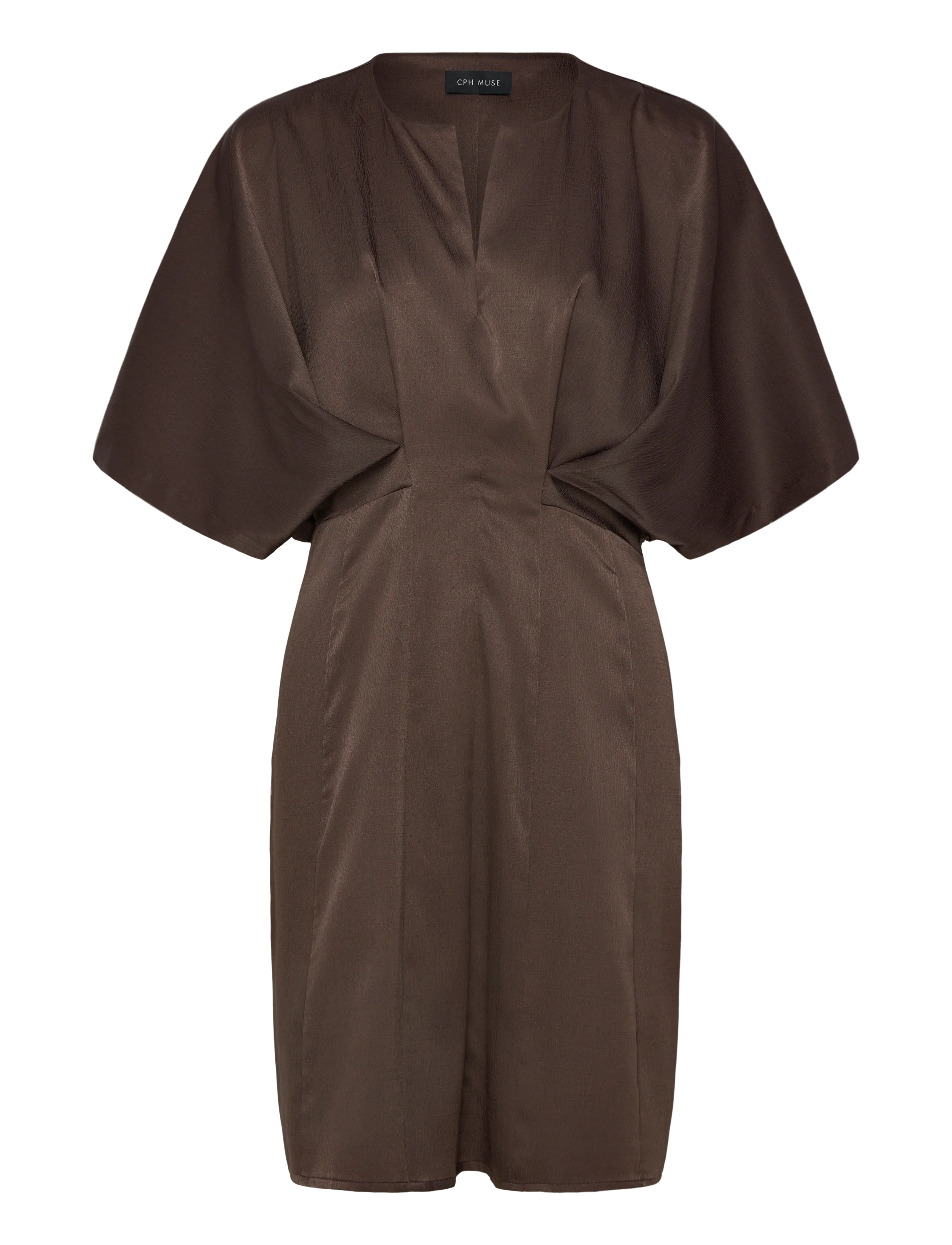 Copenhagen Muse Cmvianna-Dress, XL, Dresses, Braun - Knee-length & Midi, Frauen