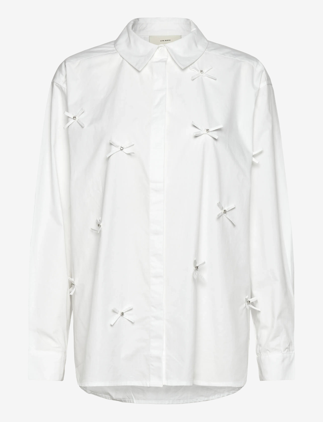 Copenhagen Muse - CMVATAN-SHIRT - chemises à manches longues - bright white - 0