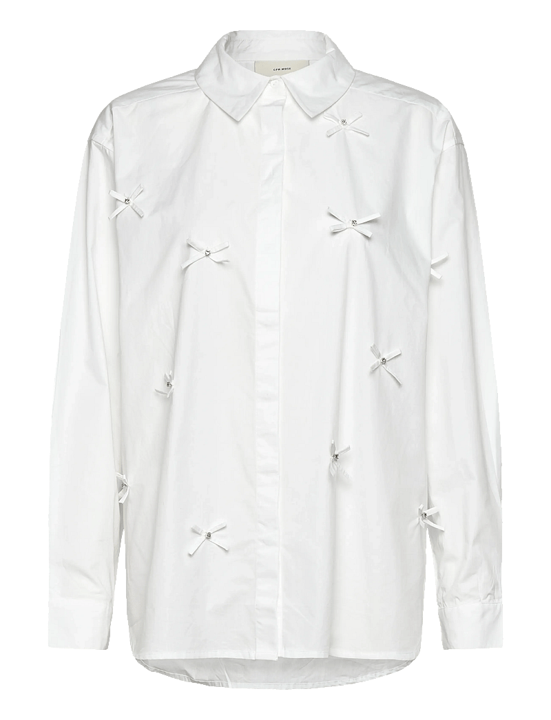 Copenhagen Muse - CMVATAN-SHIRT - chemises à manches longues - bright white - 0