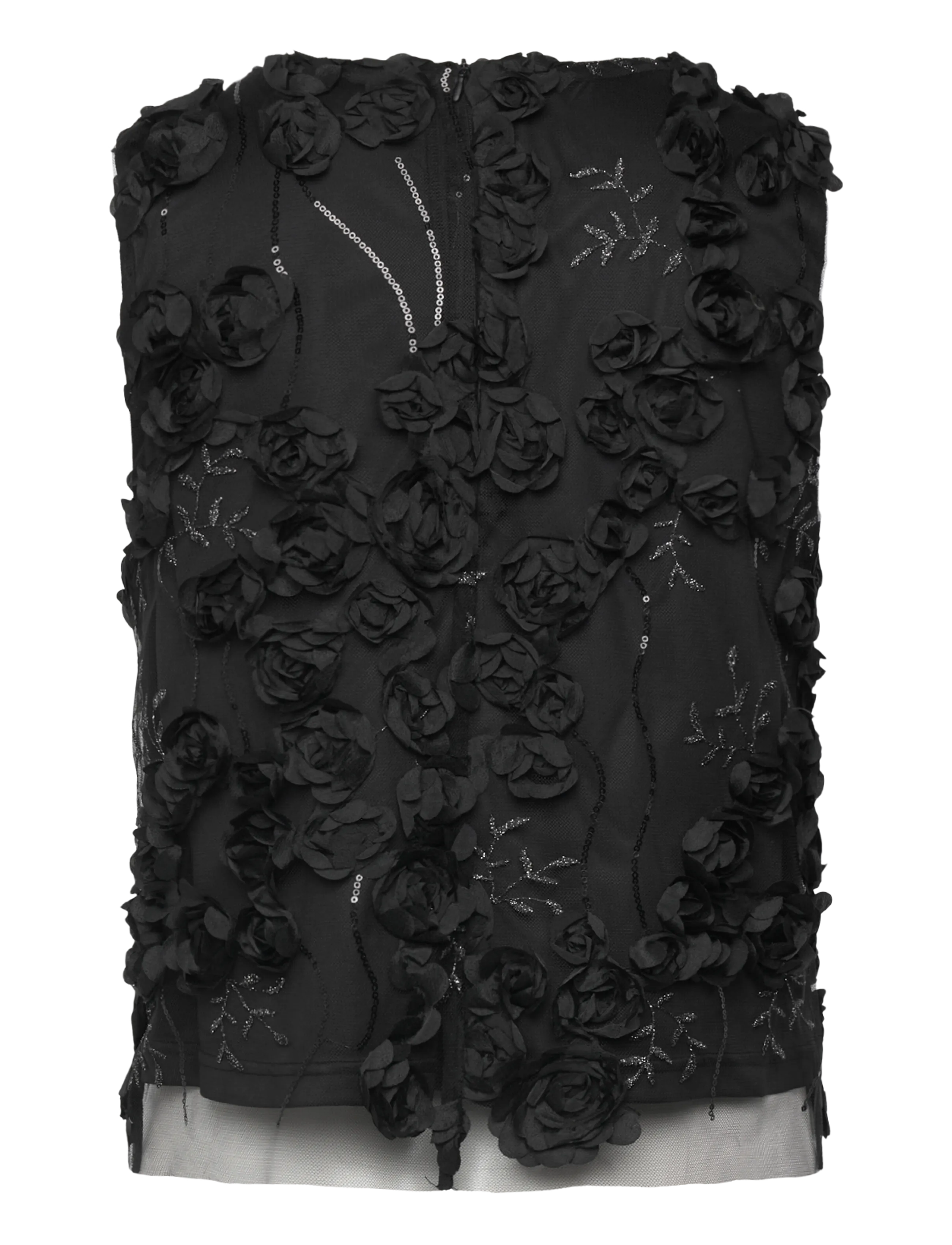 Copenhagen Muse - CMROSALY-BLOUSE - varrukateta pluusid - black - 2