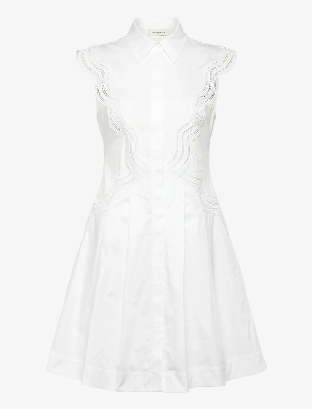 Copenhagen Muse - CMSHIRLEY-DRESS - suvekleidid - bright white - 0