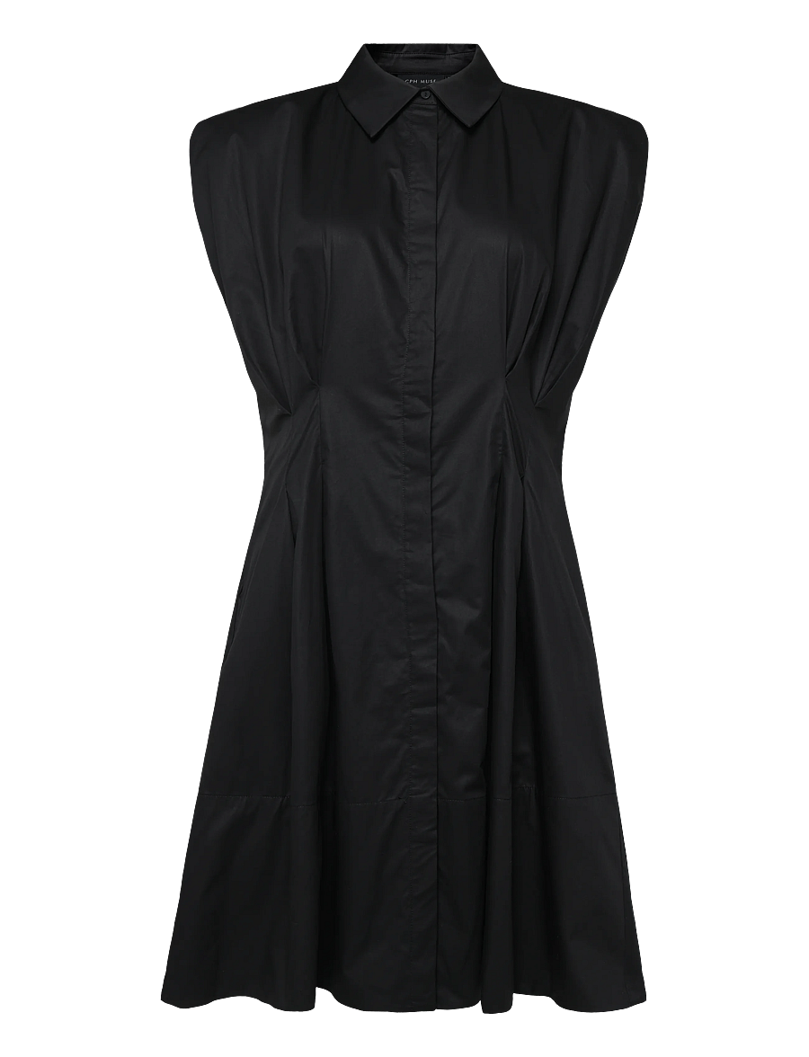 Copenhagen Muse - CMSHIRLEY-DRESS - hemdkleider - black - 1