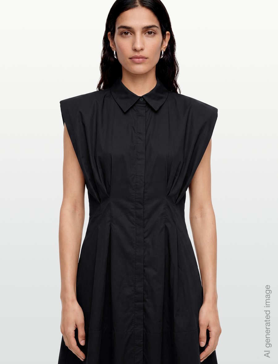 Copenhagen Muse - CMSHIRLEY-DRESS - hemdkleider - black - 3