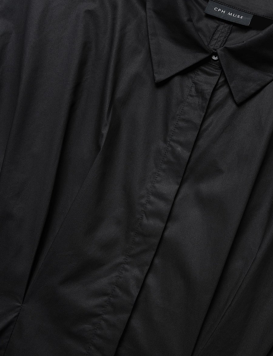 Copenhagen Muse - CMSHIRLEY-DRESS - hemdkleider - black - 5