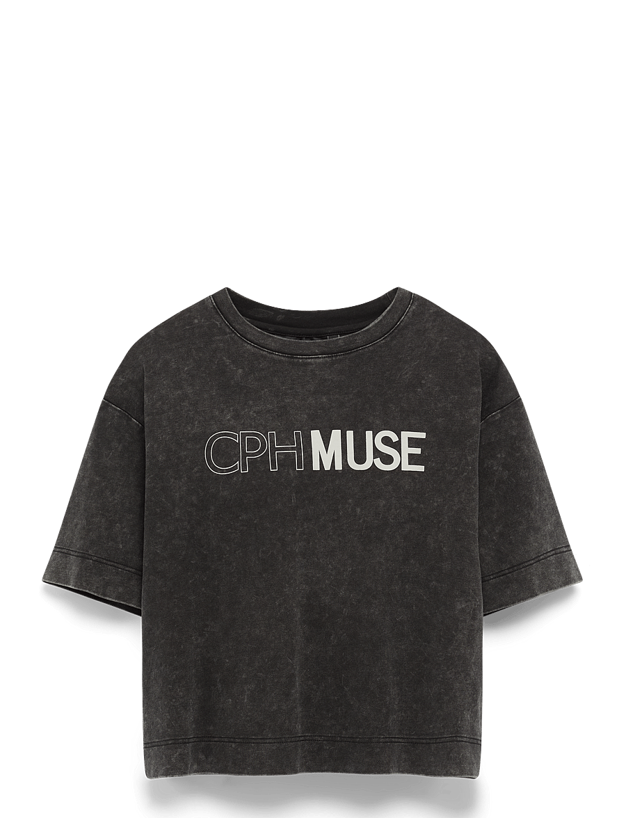 Copenhagen Muse - CMMUSE-TEE - t-shirts - black - 1