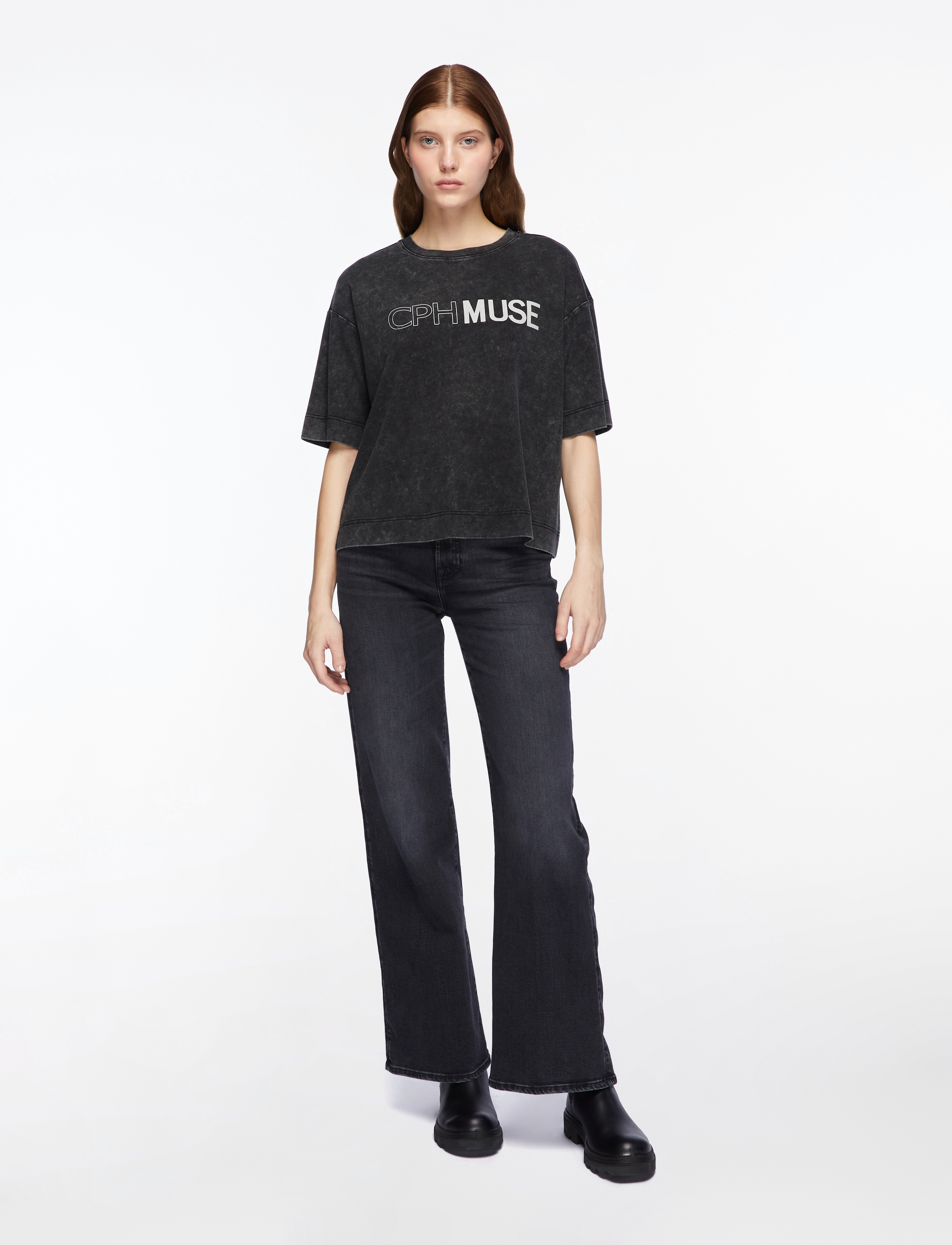 Copenhagen Muse - CMMUSE-TEE - t-krekli - black - 2