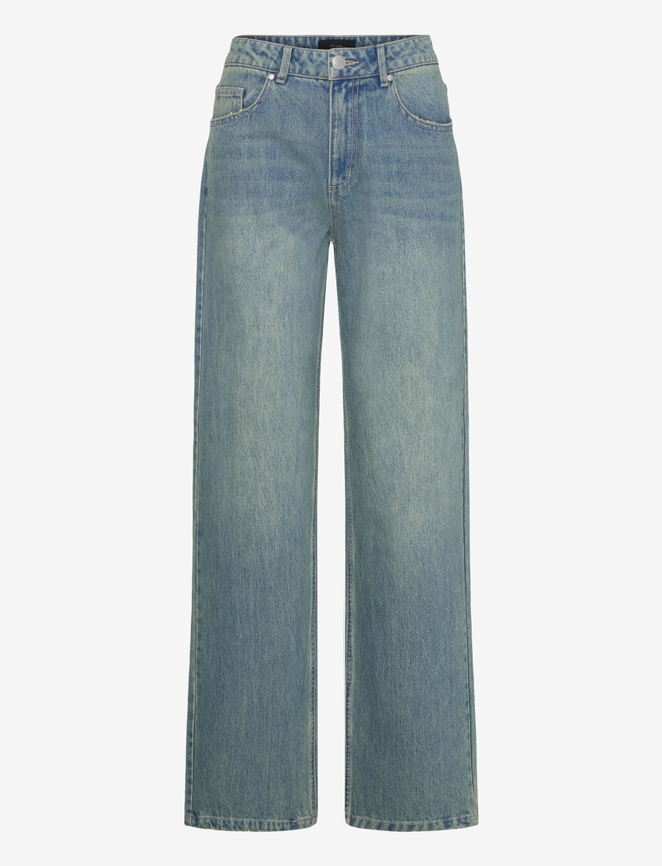 Copenhagen Muse - CMJEANNE-PANTS - brede jeans - medium dirty washed denim - 1