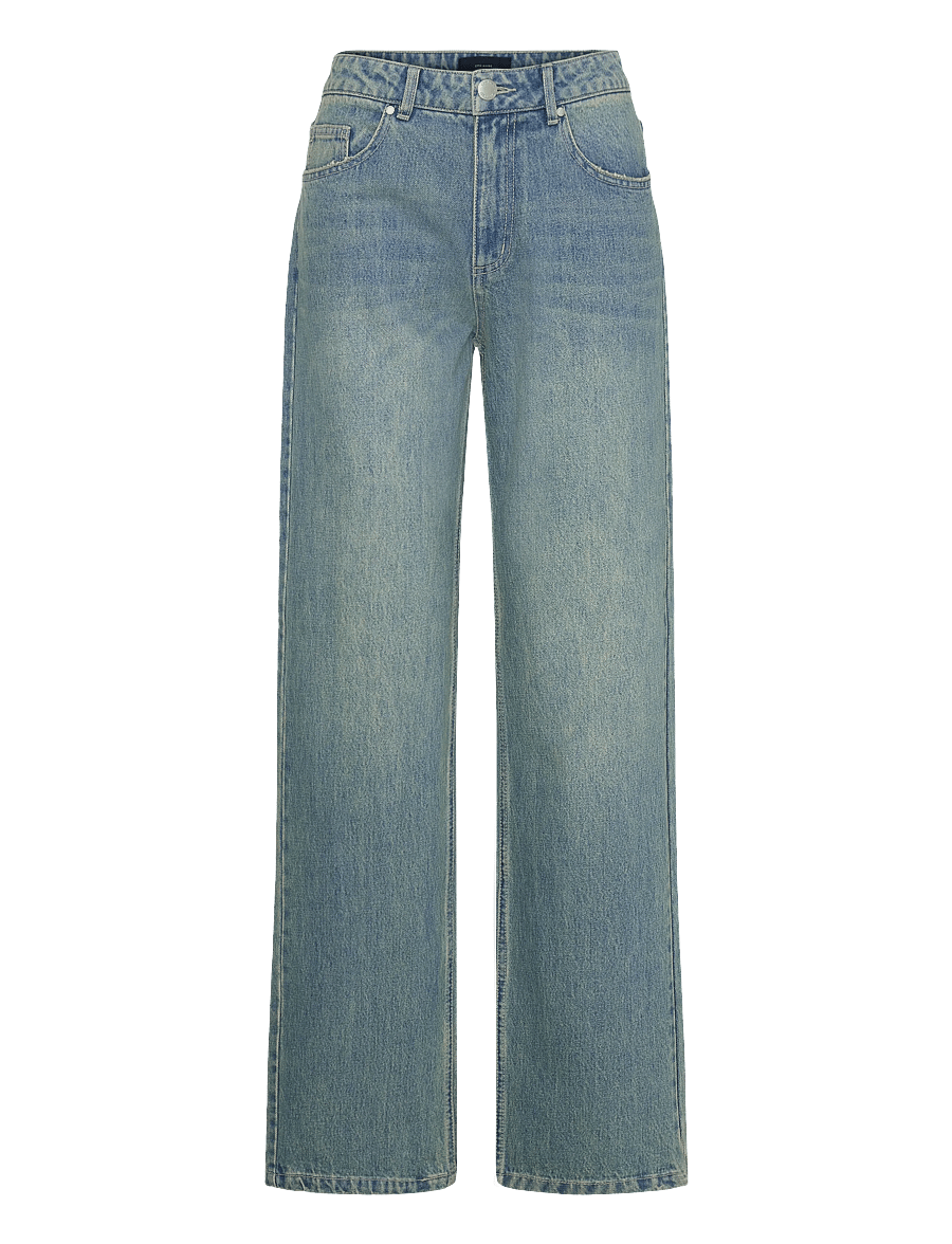 Copenhagen Muse - CMJEANNE-PANTS - pantalons larges - medium dirty washed denim - 1