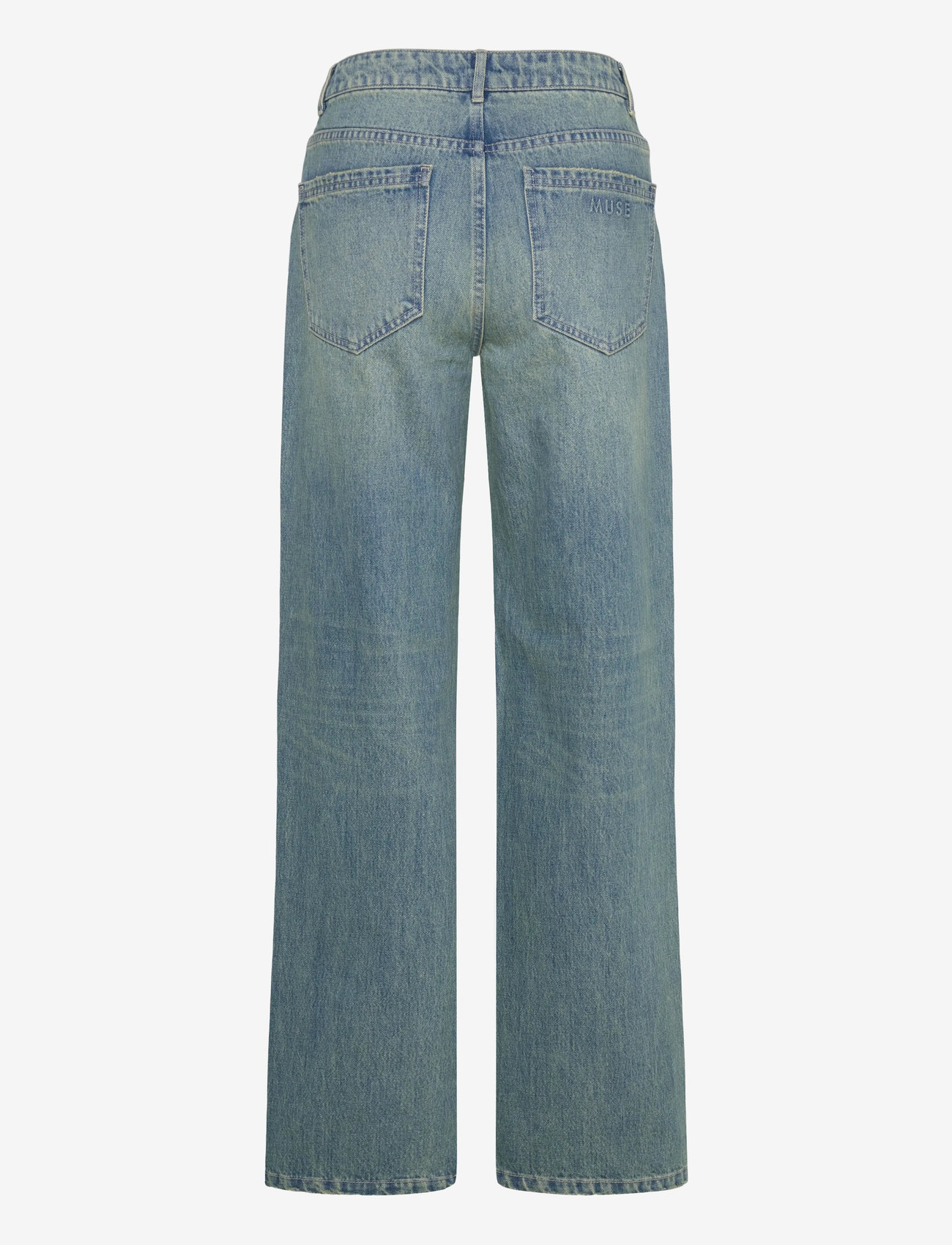 Copenhagen Muse - CMJEANNE-PANTS - brede jeans - medium dirty washed denim - 2