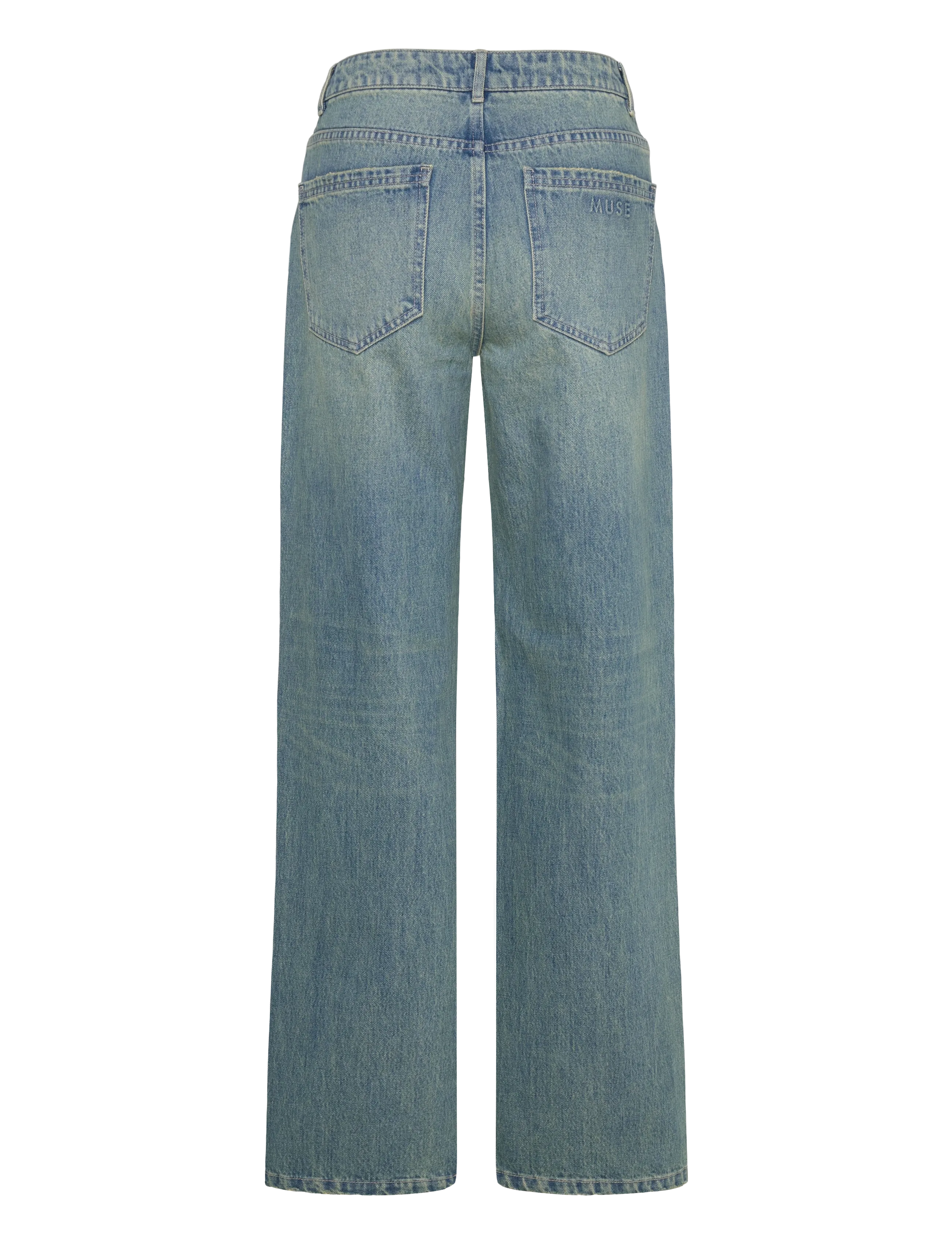 Copenhagen Muse - CMJEANNE-PANTS - pantalons larges - medium dirty washed denim - 2
