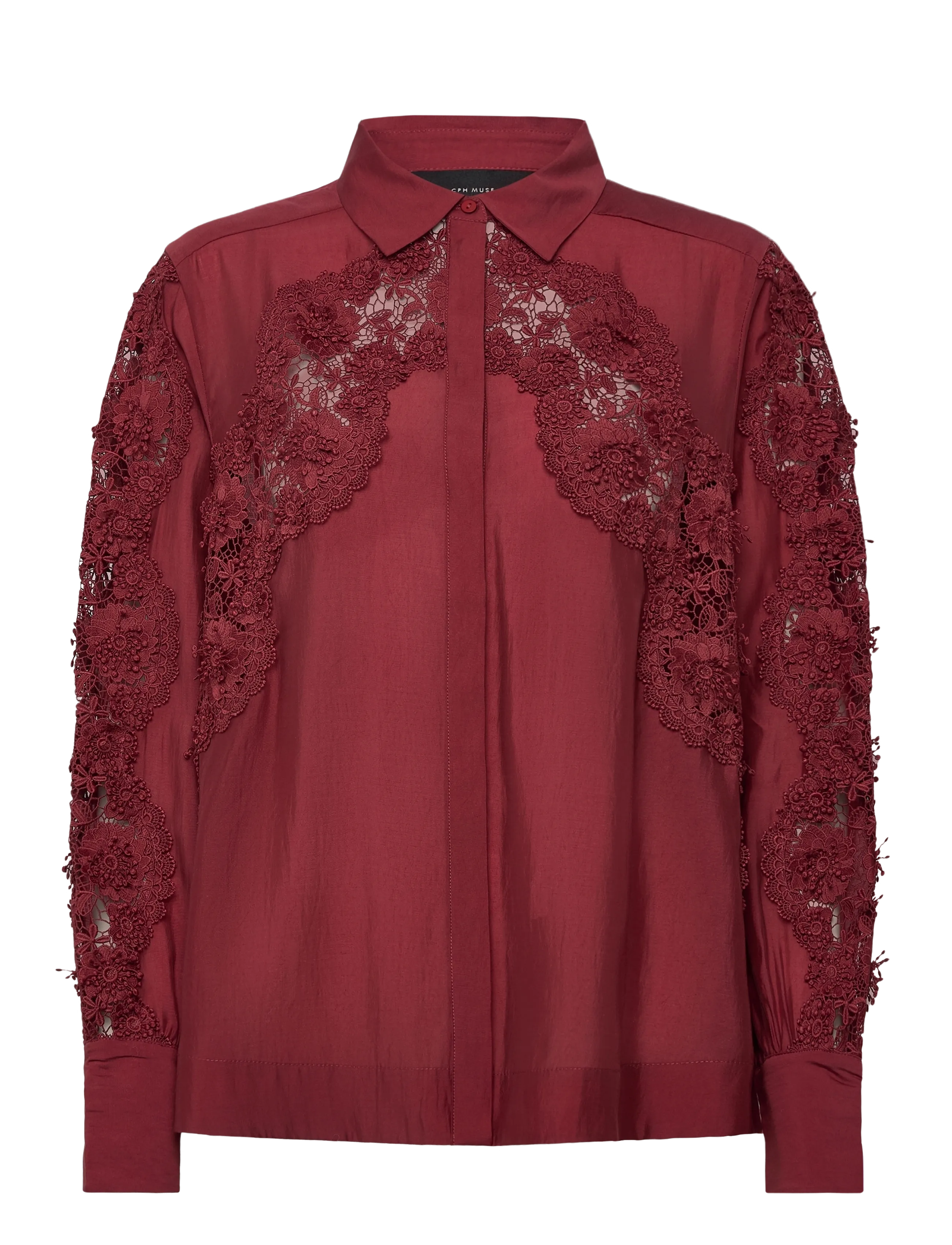 Copenhagen Muse CMMOLLY-SHIRT - Särgid - RED PEAR / burgundy