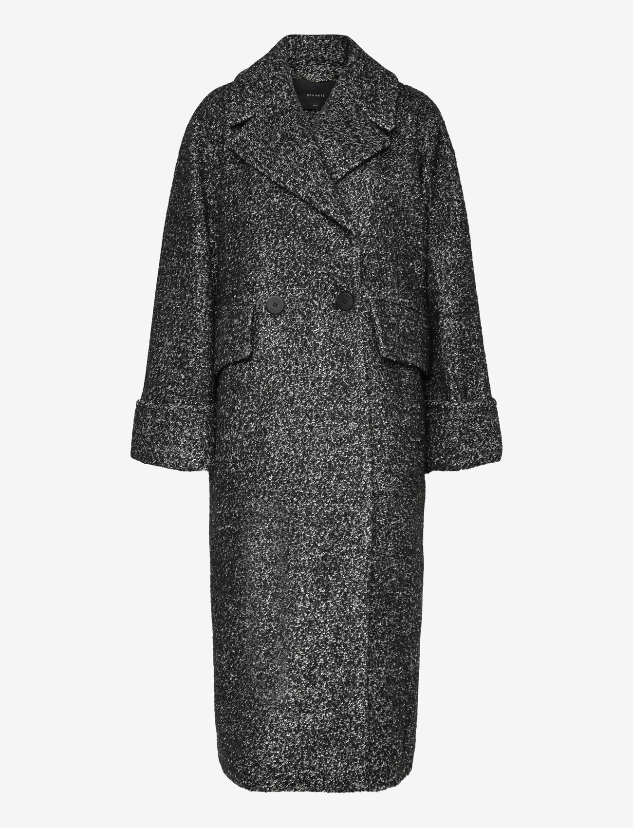 Copenhagen Muse - CMZAG-COAT - uldfrakker - black - 1