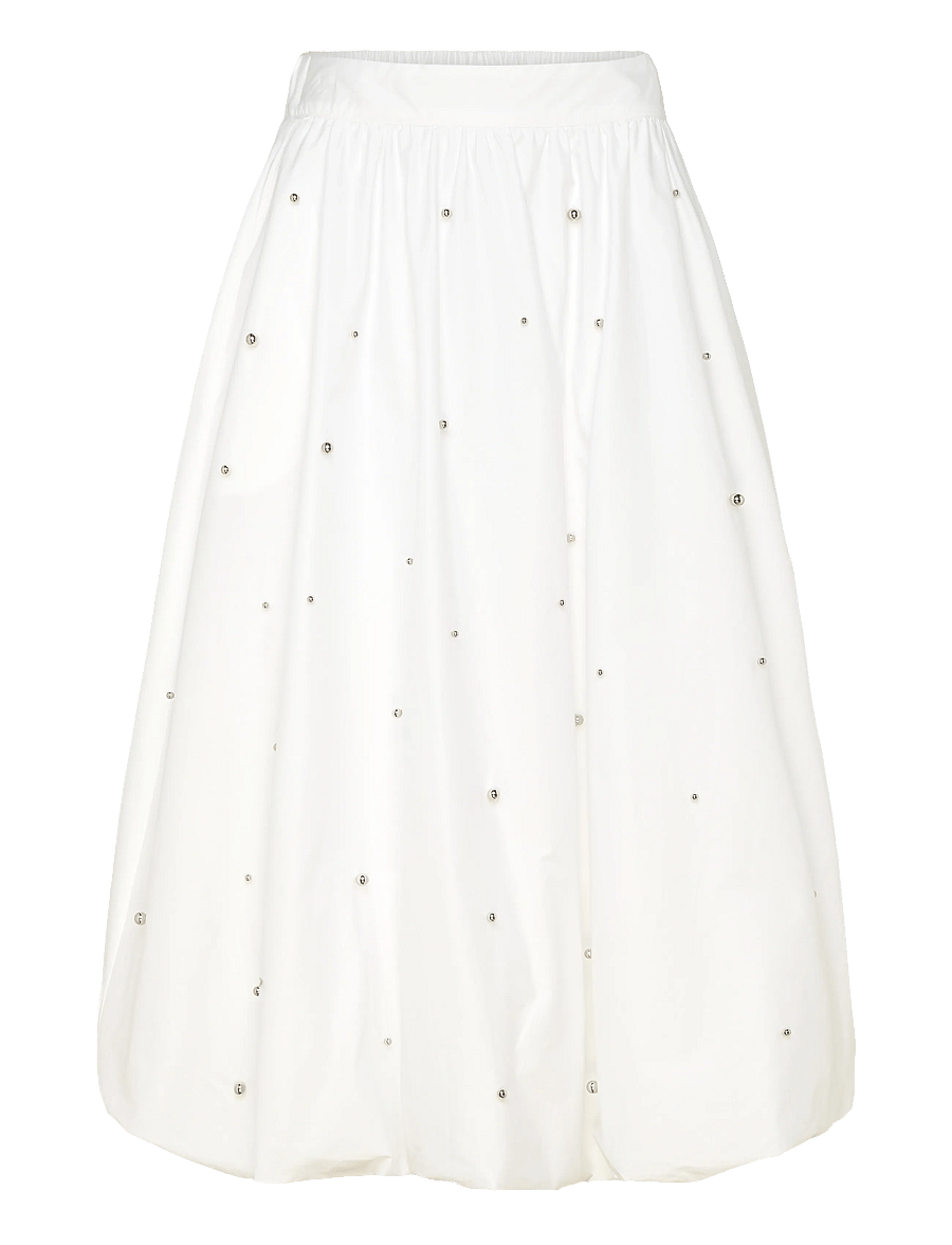 Copenhagen Muse - CMSHIRLEY-SKIRT - maxikjolar - bright white - 1