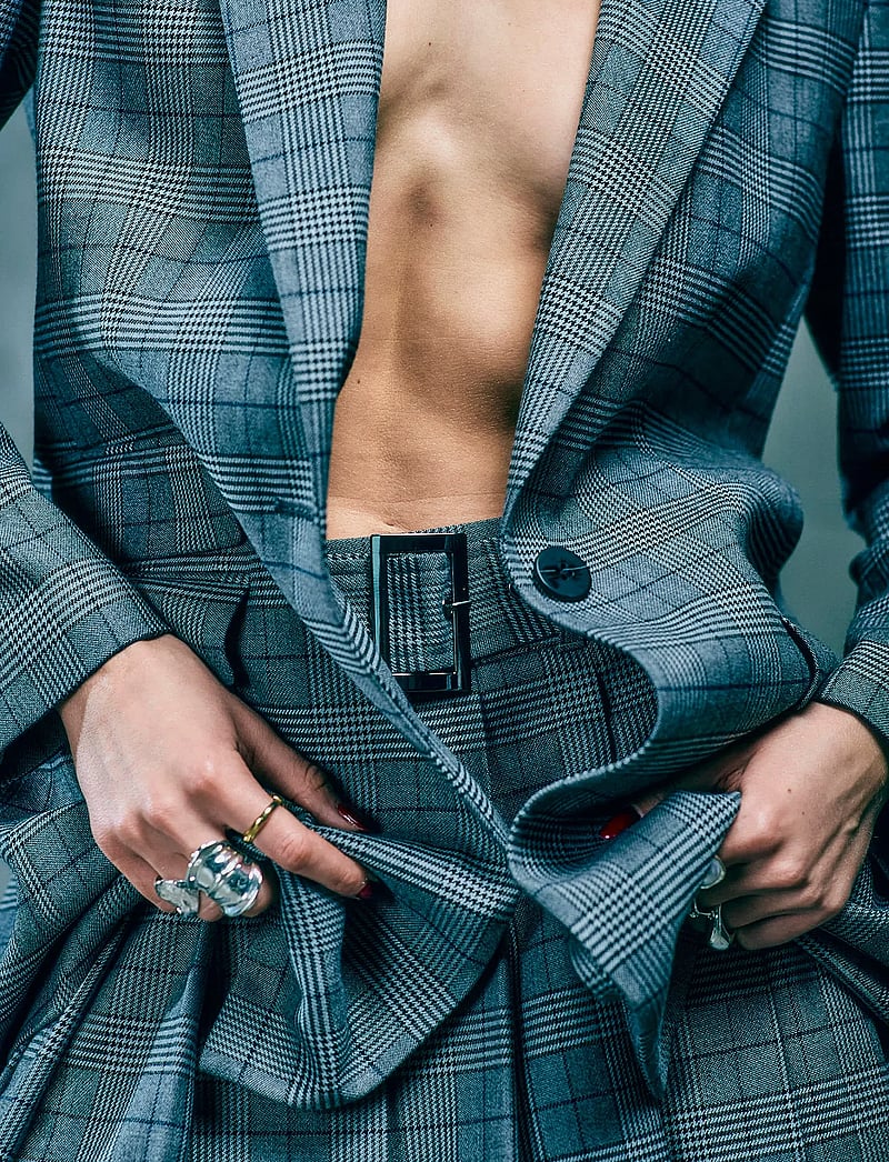 Copenhagen Muse - CMTAILOR-SKIRT - faltenröcke - black w. daphne - 3