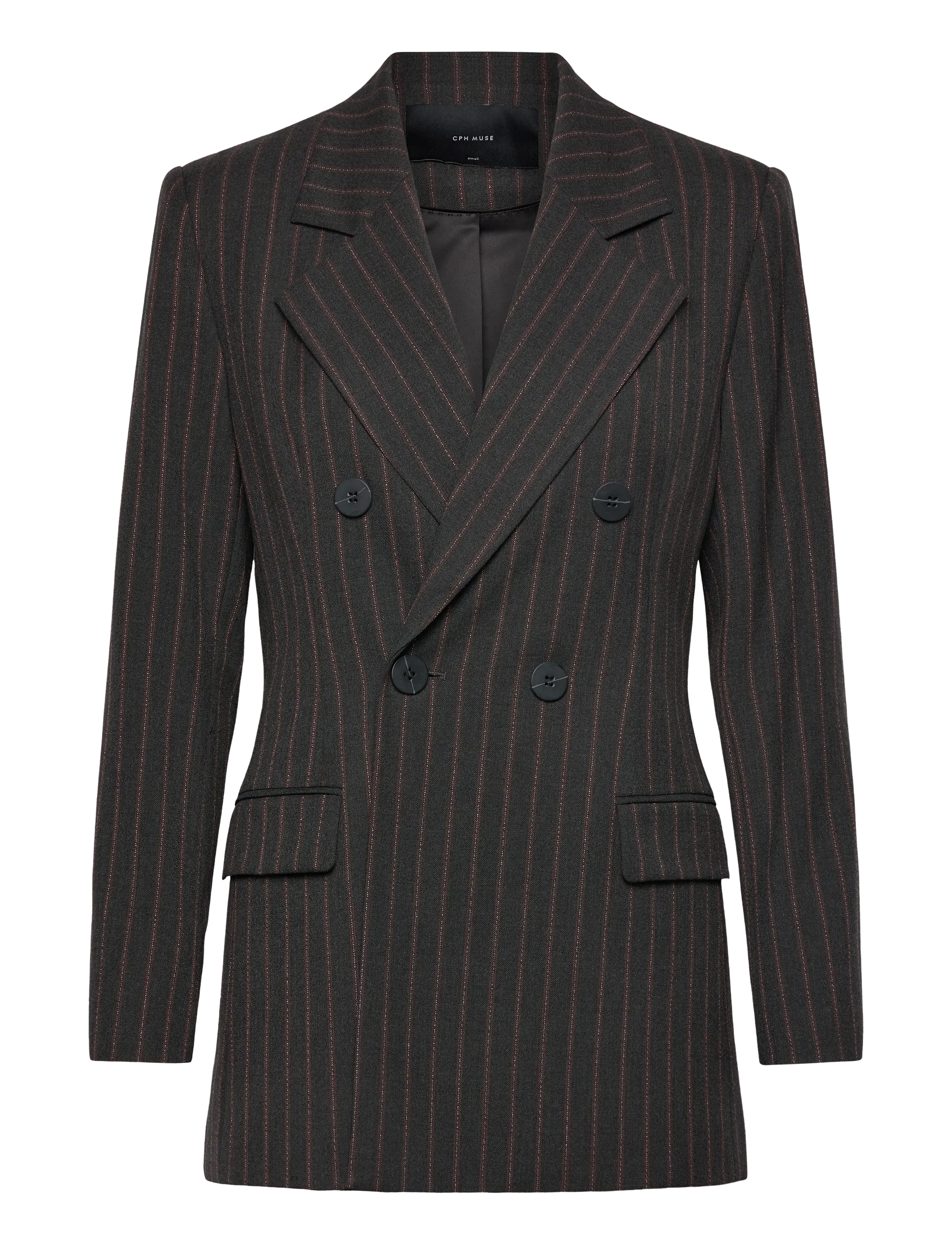 Copenhagen Muse CMTAILOR-BLAZER - Blazere - BLACK W. RED PEAR / black