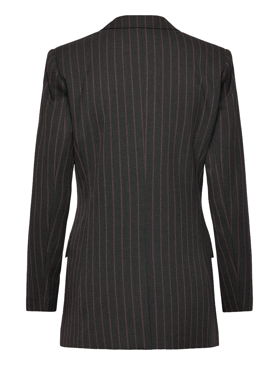 Copenhagen Muse - CMTAILOR-BLAZER - kaherealised pintsakud - black w. red pear - 2