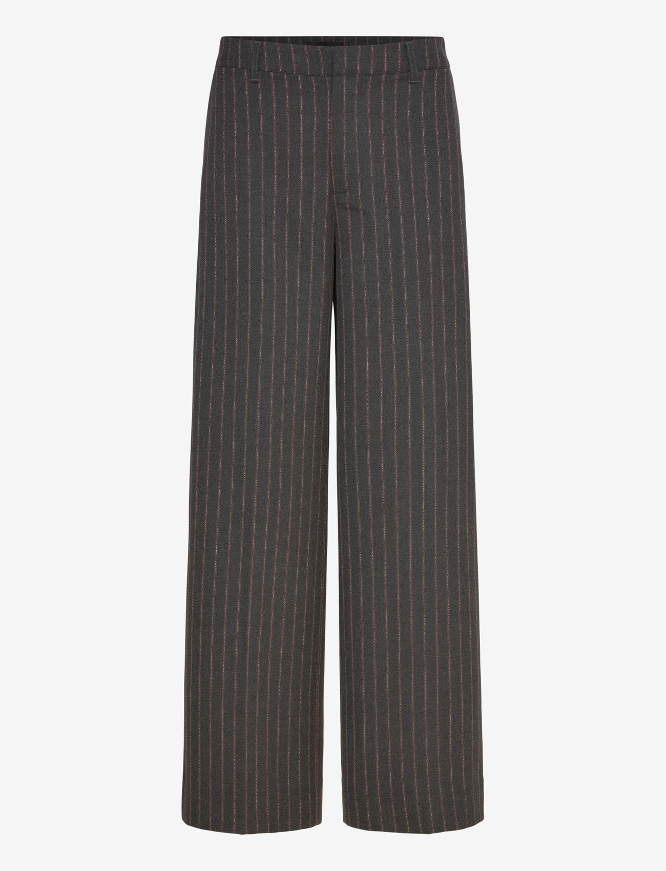 Copenhagen Muse - CMTAILOR-PANTS is a pair of high-waisted pants in the iconic Tailor material wit - habitbukser - black w. red pear - 0