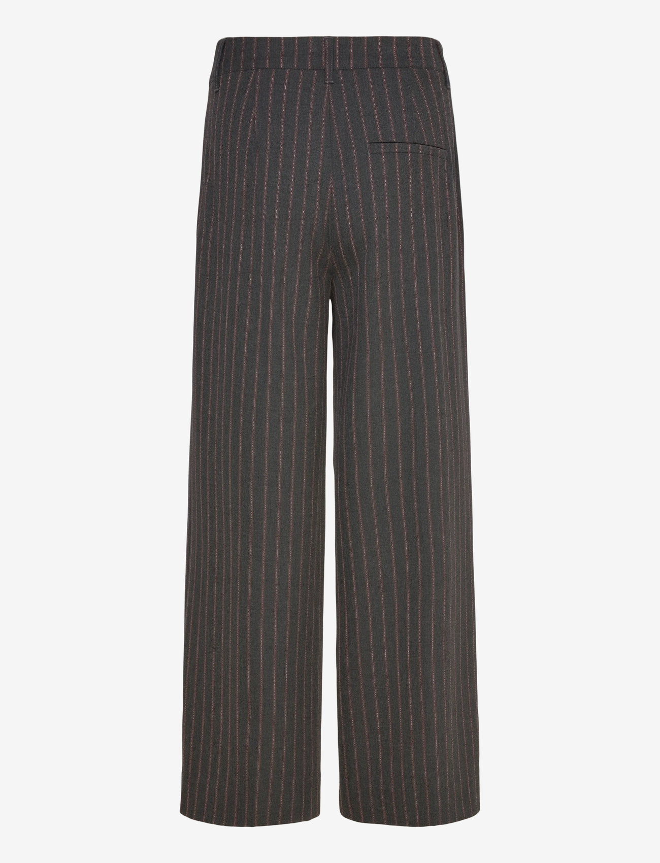 Copenhagen Muse - CMTAILOR-PANTS is a pair of high-waisted pants in the iconic Tailor material wit - habitbukser - black w. red pear - 1