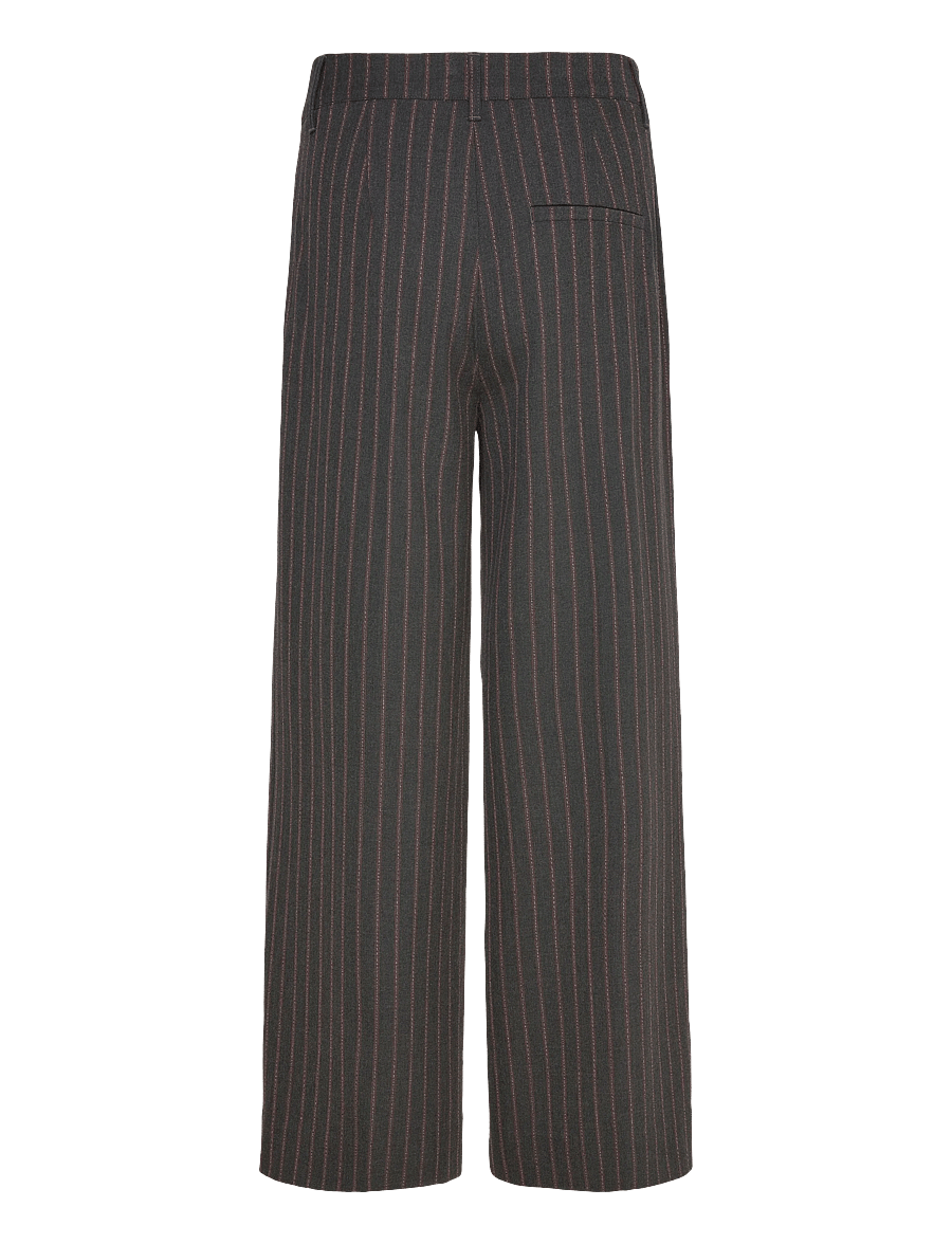 Copenhagen Muse - CMTAILOR-PANTS is a pair of high-waisted pants in the iconic Tailor material wit - habitbukser - black w. red pear - 2