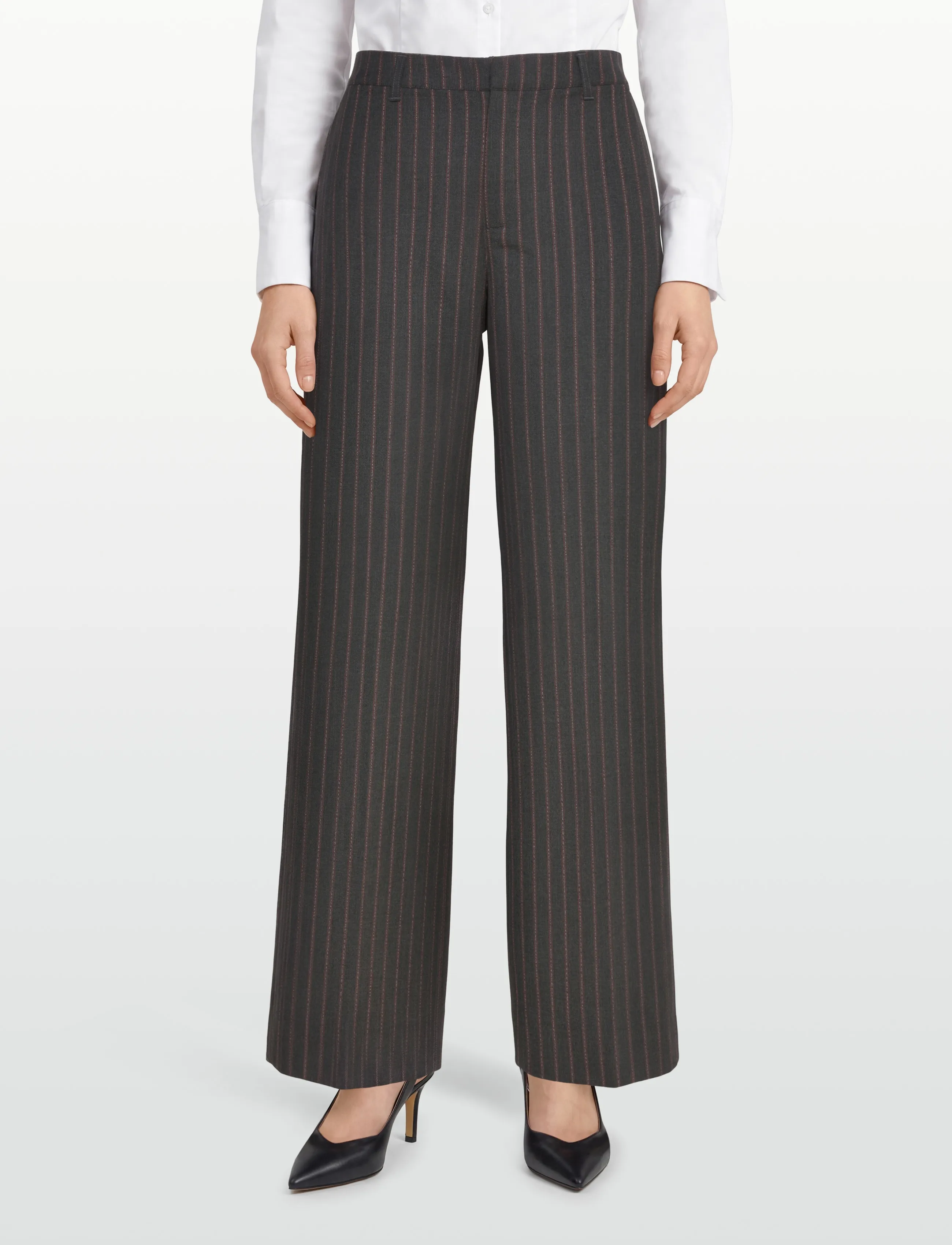 Copenhagen Mu Cmtailor-Pants Is A Pair Of High-Waisted Pants In The Iconic Tailor Material Wit kostymbyxor dam – bild 2