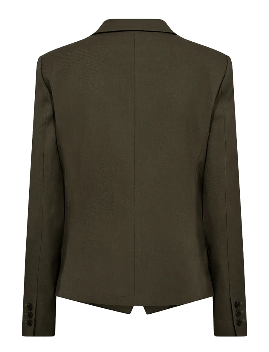 Copenhagen Muse - CMTAILOR-BLAZER - kaherealised pintsakud - ivy green melange - 1