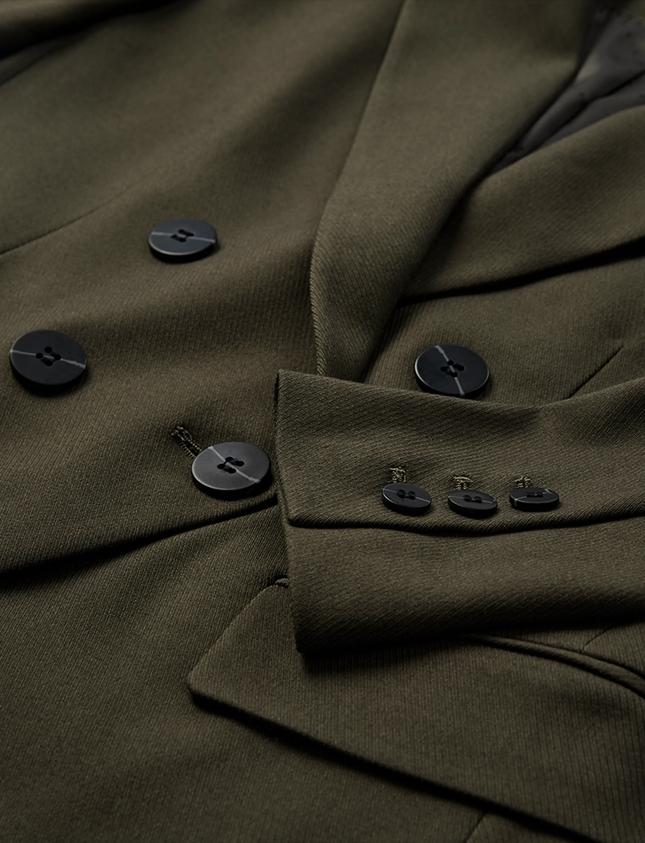 Copenhagen Muse - CMTAILOR-BLAZER - kaherealised pintsakud - ivy green melange - 2