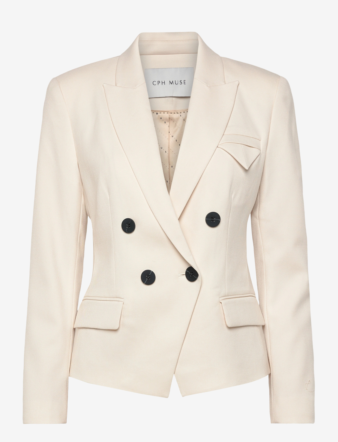 Copenhagen Muse - CMTAILOR-BLAZER - tvíhnepptir jakkar - jet stream - 1