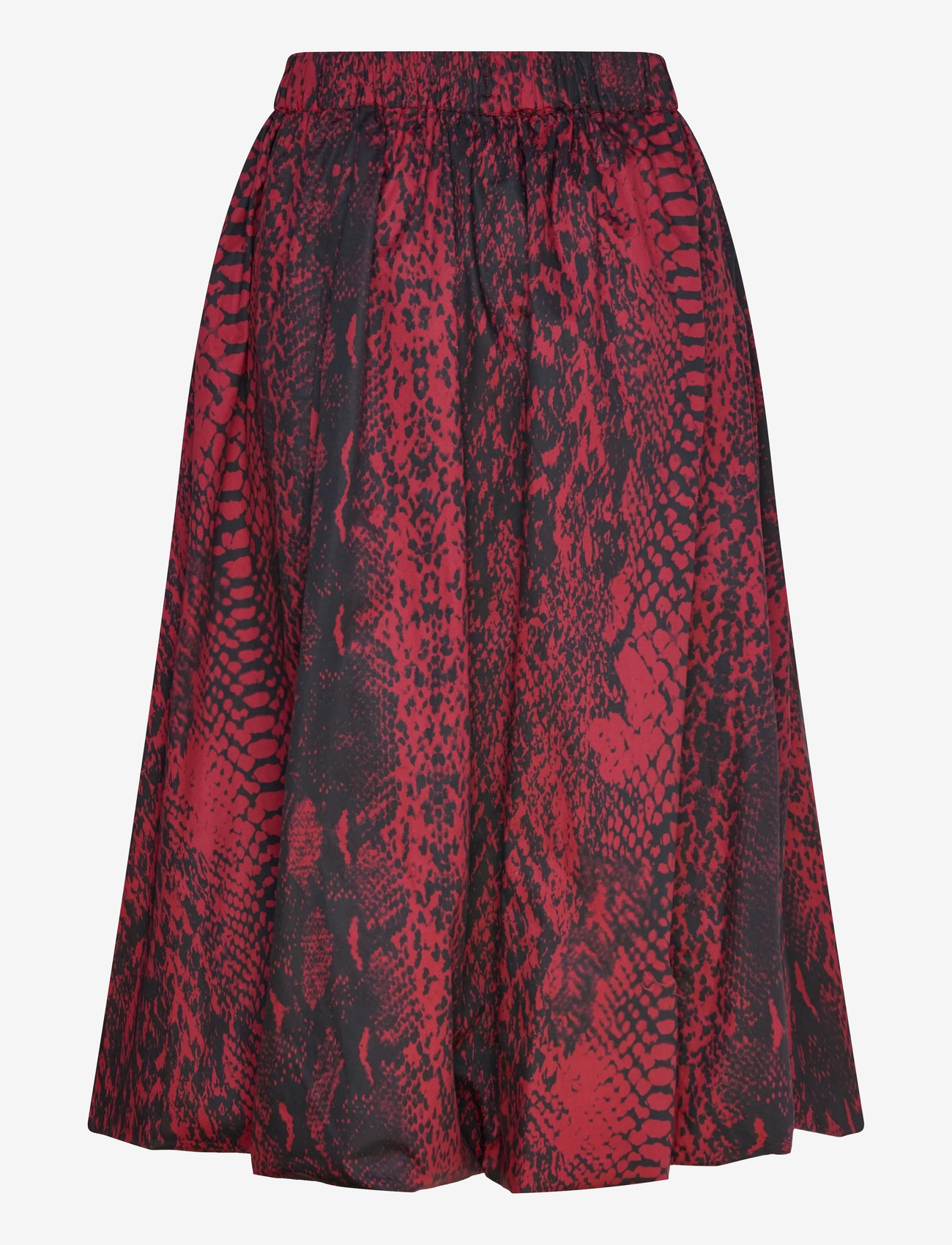 Copenhagen Muse - CMSHIRLEY-SKIRT - midi kjolar - red pear w. black - 1