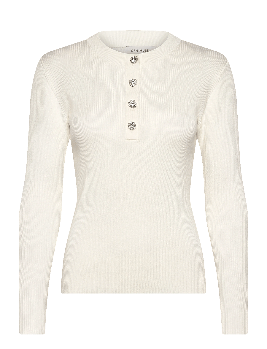 Copenhagen Muse - CMVERAN-PULLOVER - gebreide truien - jet stream - 1
